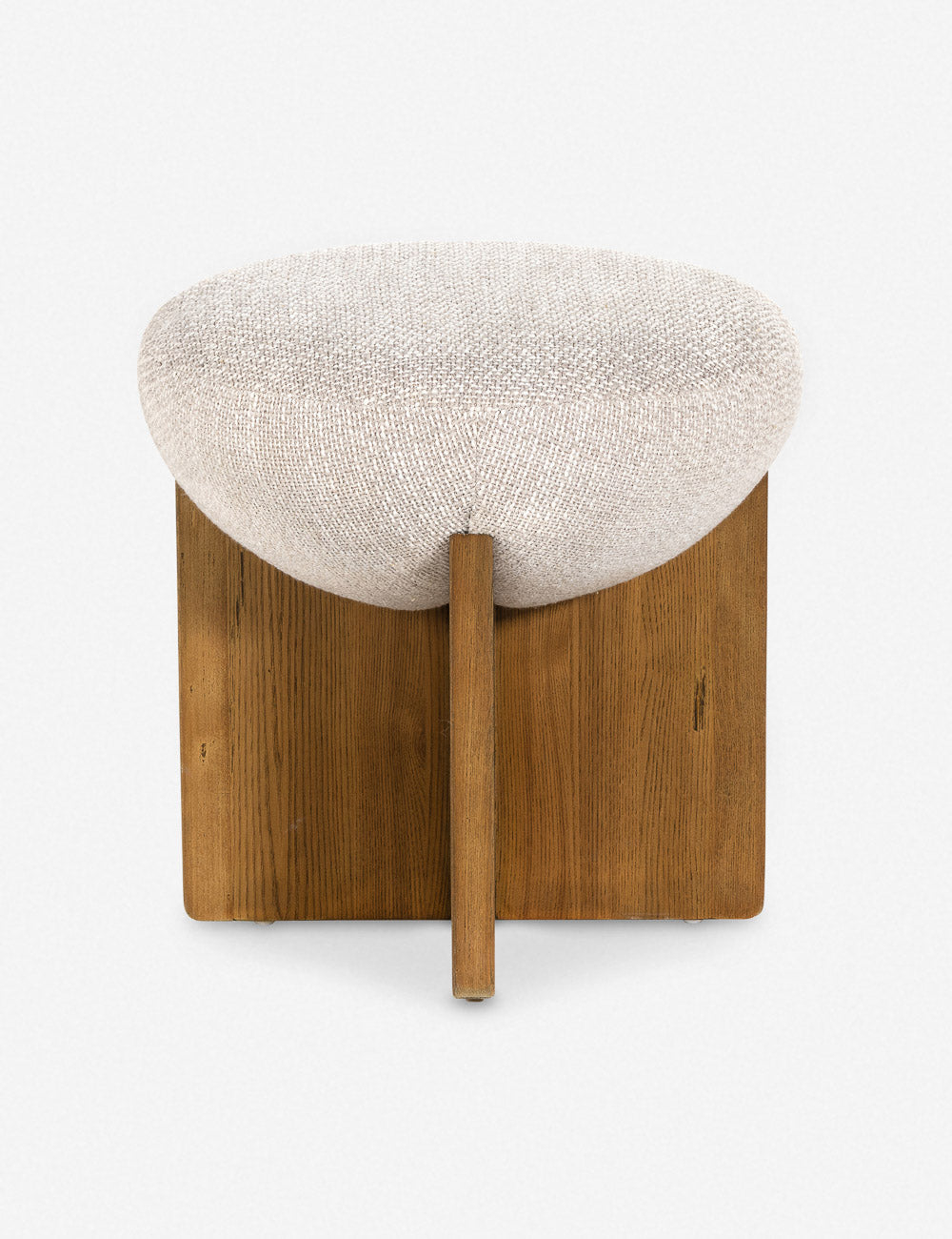 Yurewn Round Ottoman - Natural