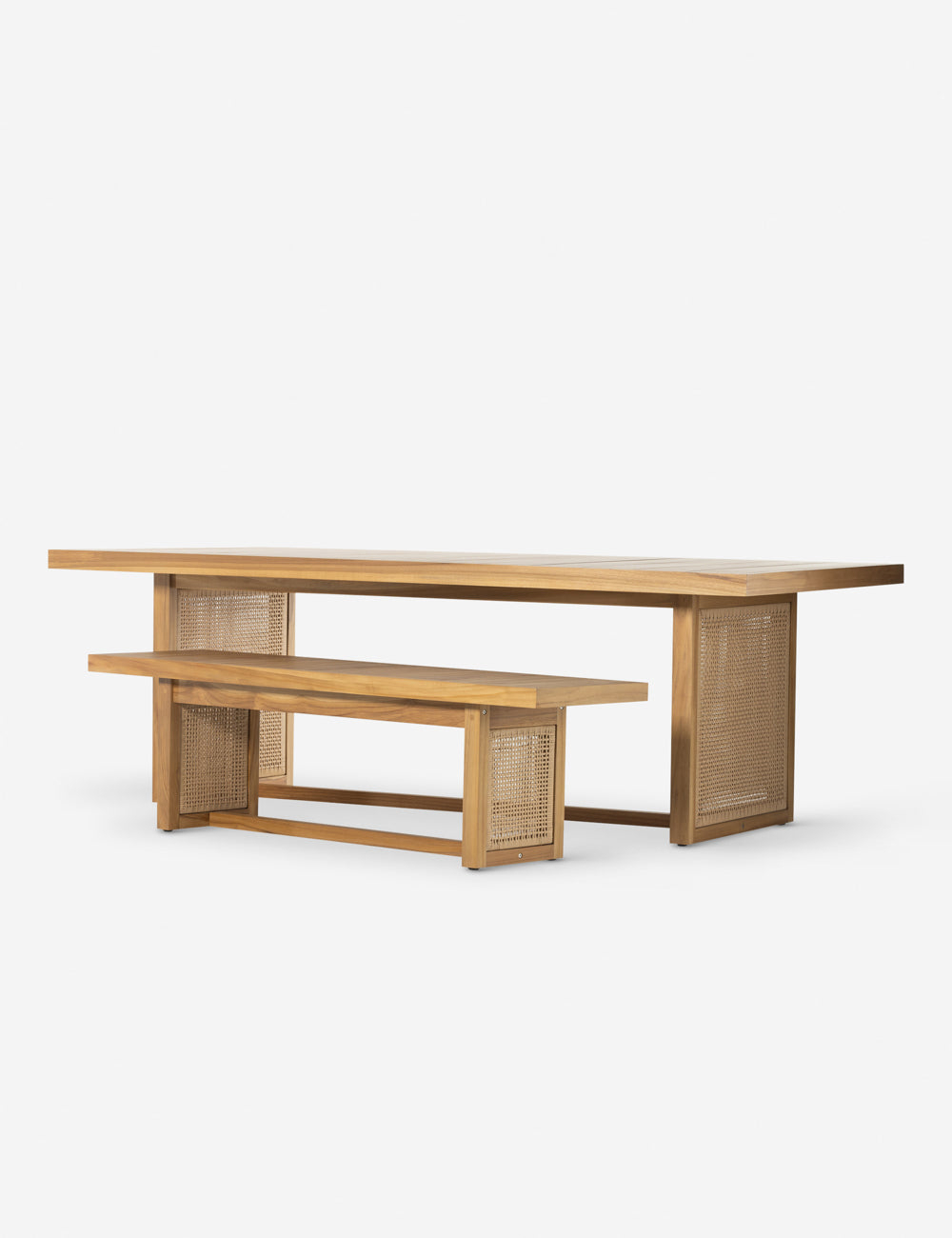 Anson Indoor / Outdoor Dining Bench - Natural