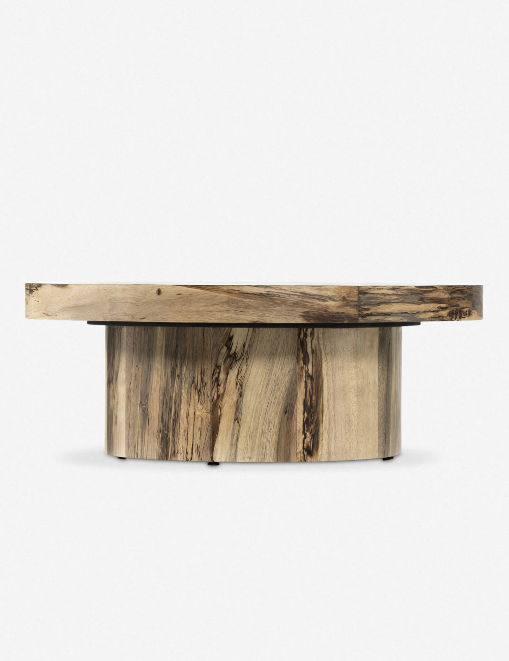 Boni Round Pedestal Coffee Table - Natural
