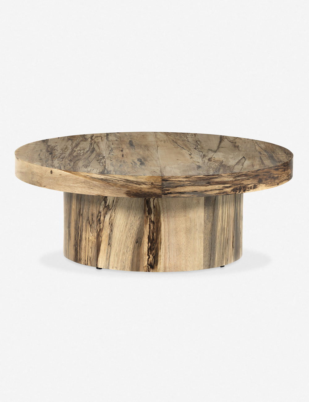 Boni Round Pedestal Coffee Table - Natural