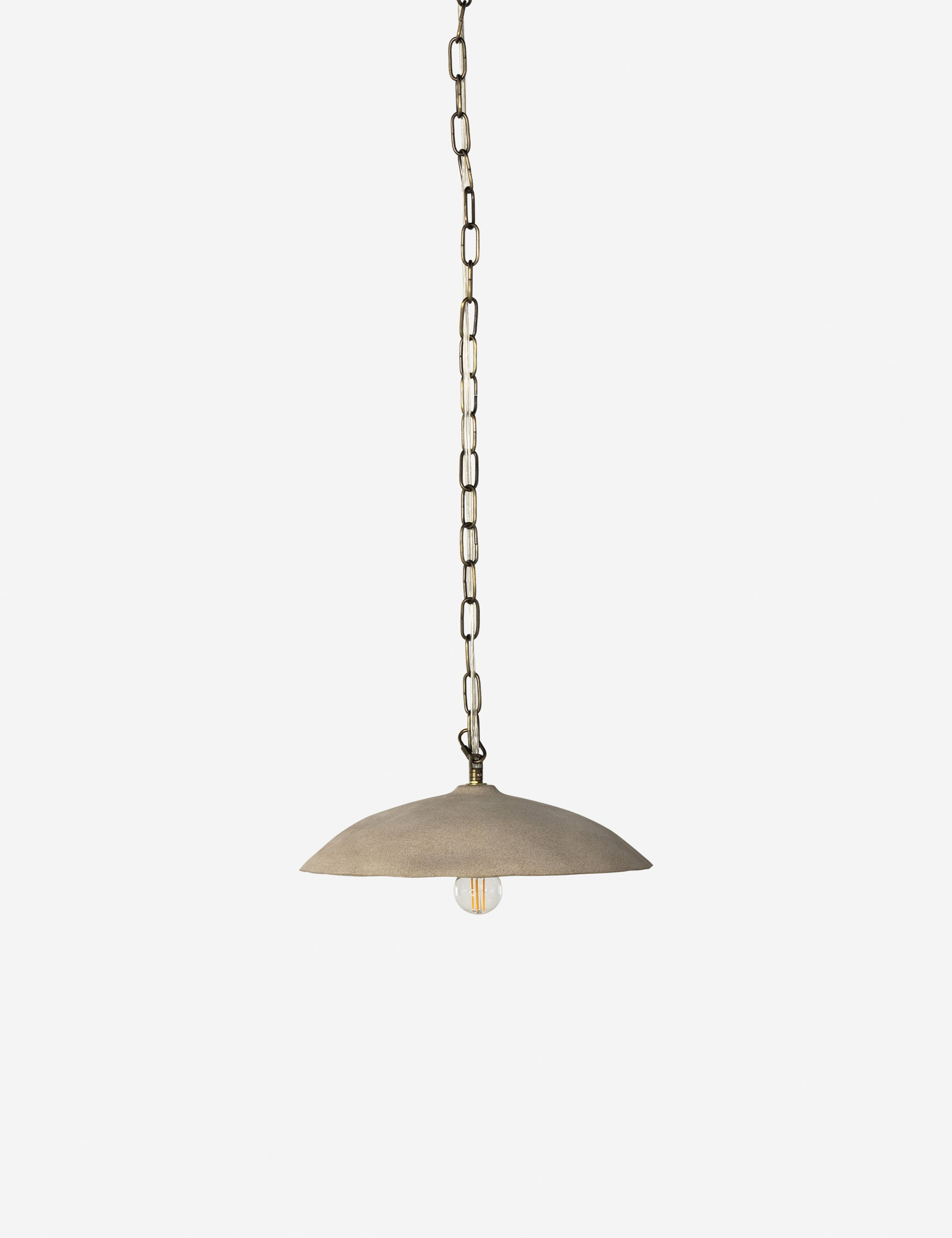 Juana Pendant Light - Sand / 14" Dia