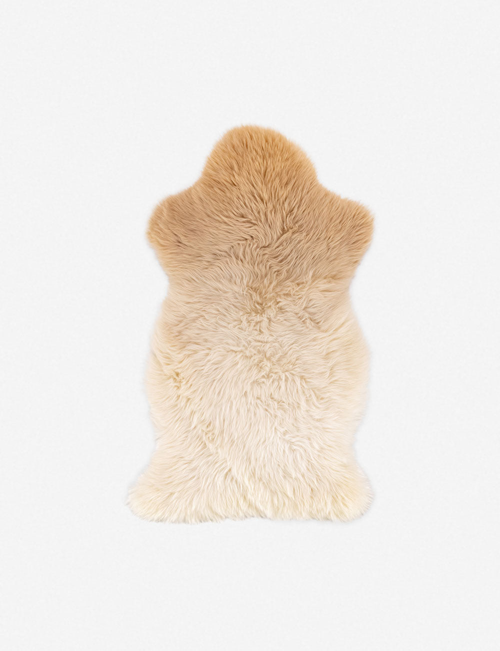 Vale Ombre Sheepskin Throw - Beige