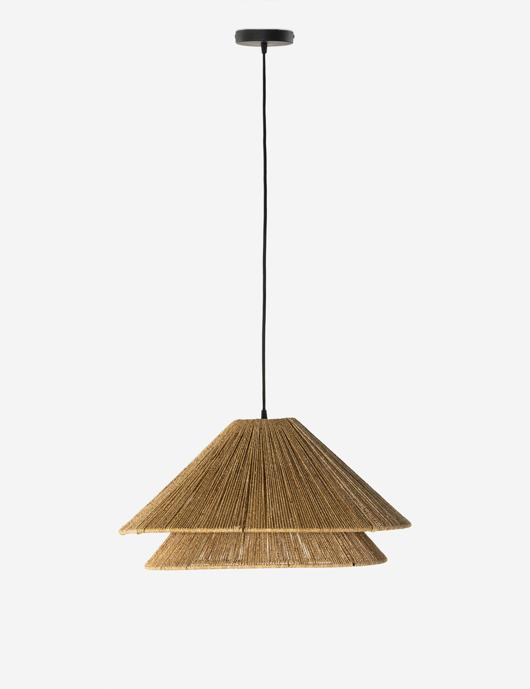 Tesni Chandelier - Natural / 24" Dia