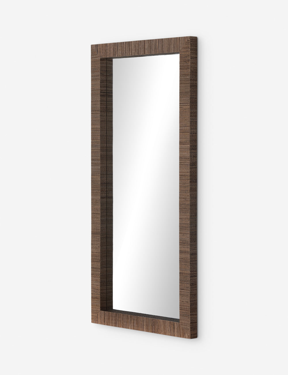 Veliz Floor Mirror - Dark Wood