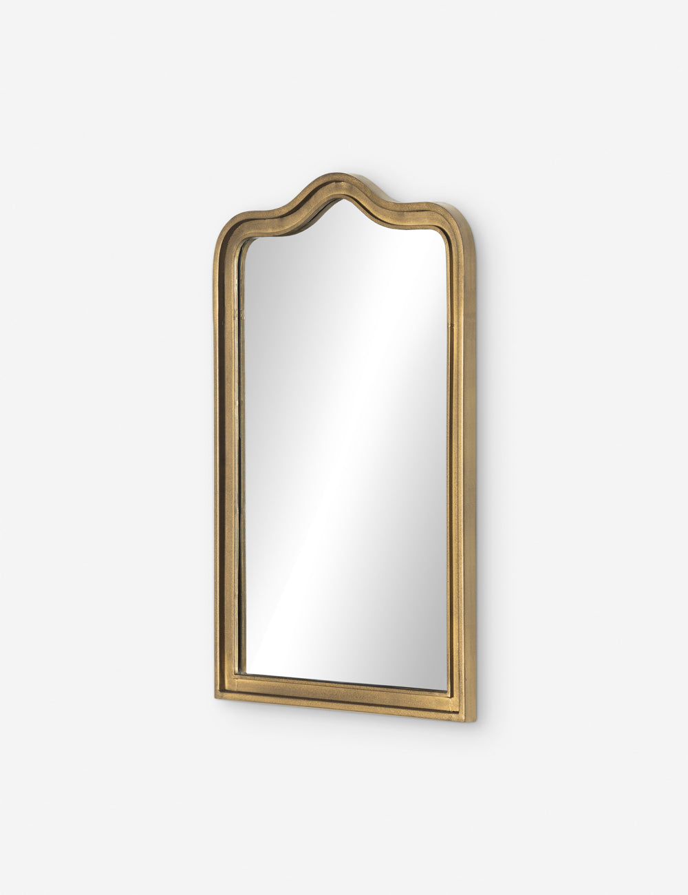 Wycliff Mirror - Antique Brass