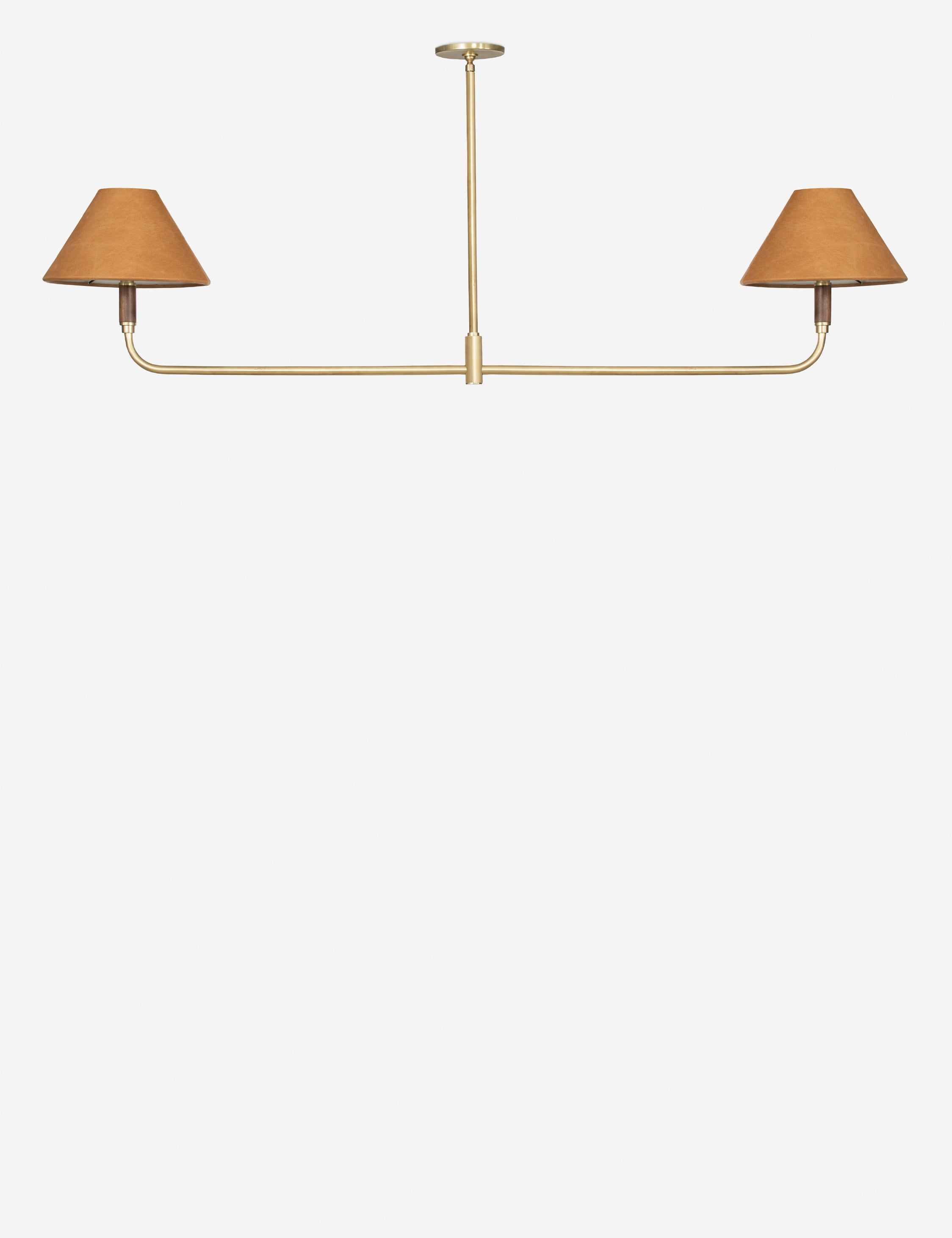 Doherty Linear Pendant Light - Natural / 62"W