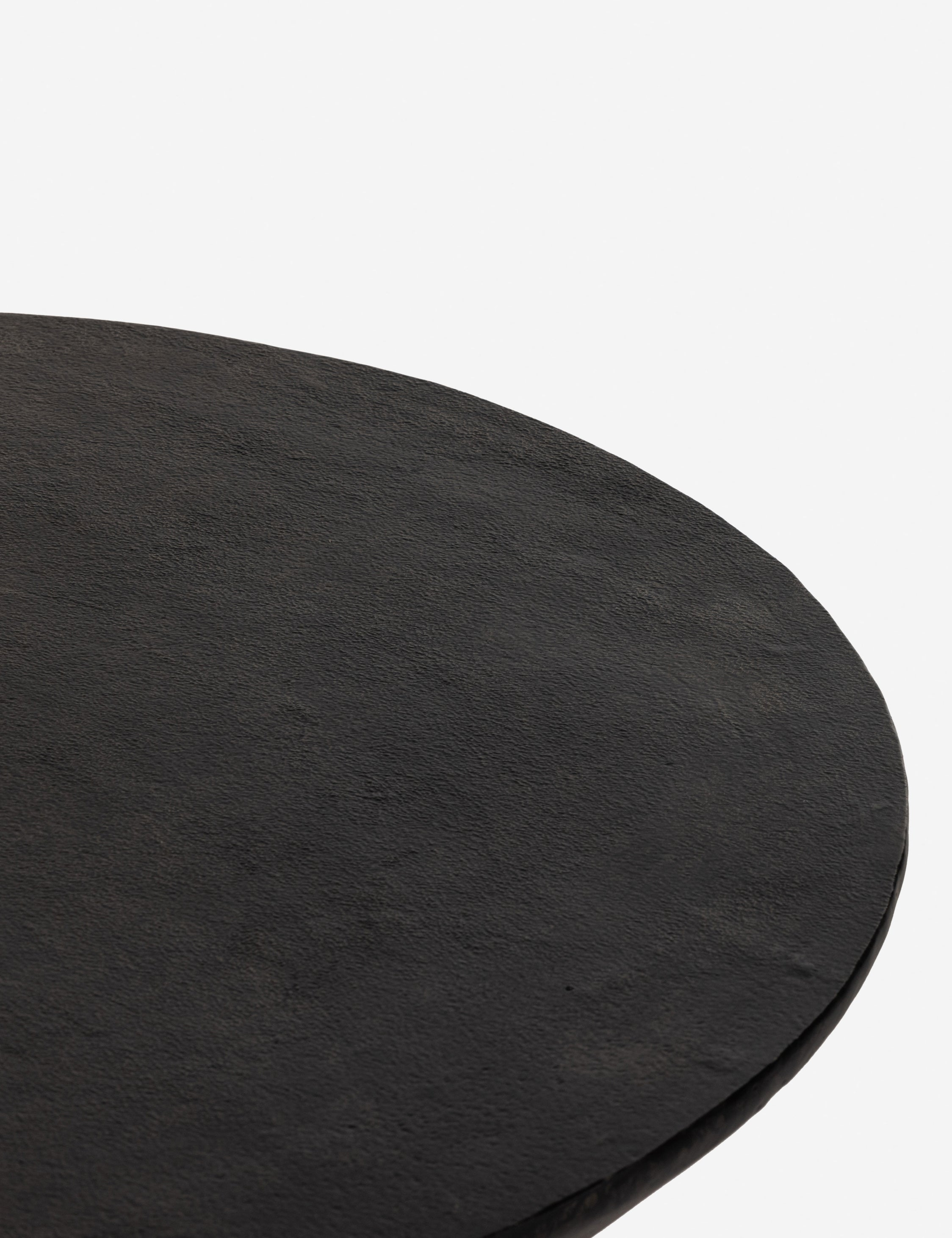 Lagos Round Coffee Table - Black