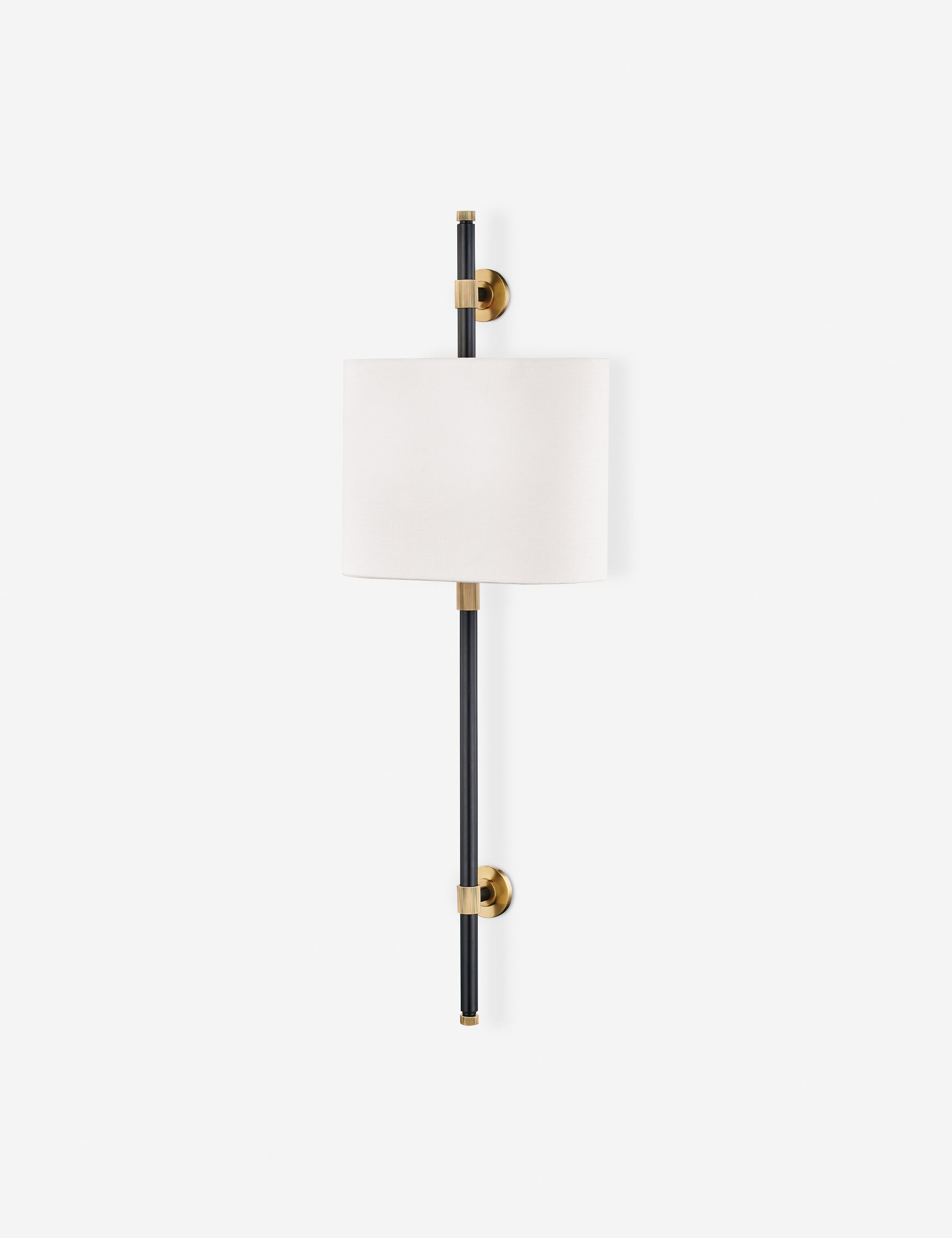 Hamilton Sconce - Brass and Bronze / 34" H