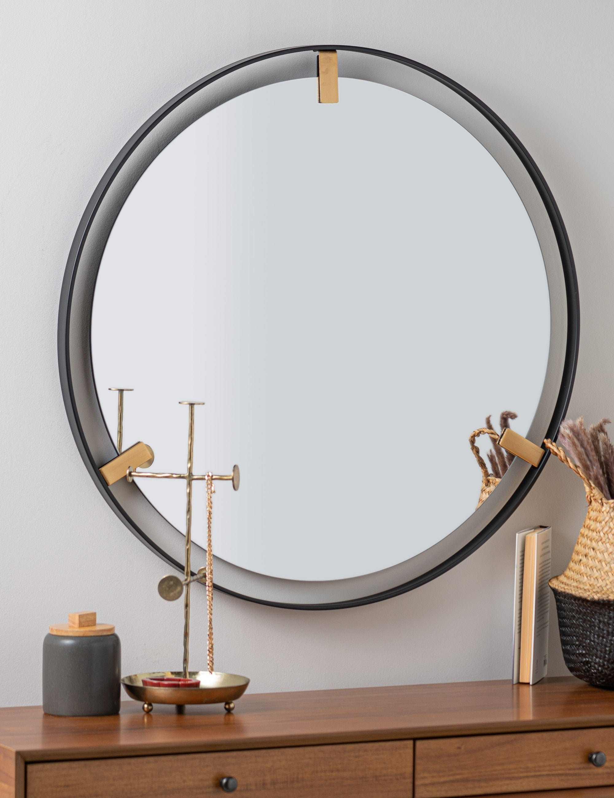 Gideon Round Mirror