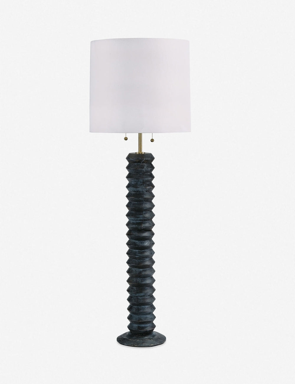 Coastal Living Accordion Floor Lamp by Regina Andrew, Ebony