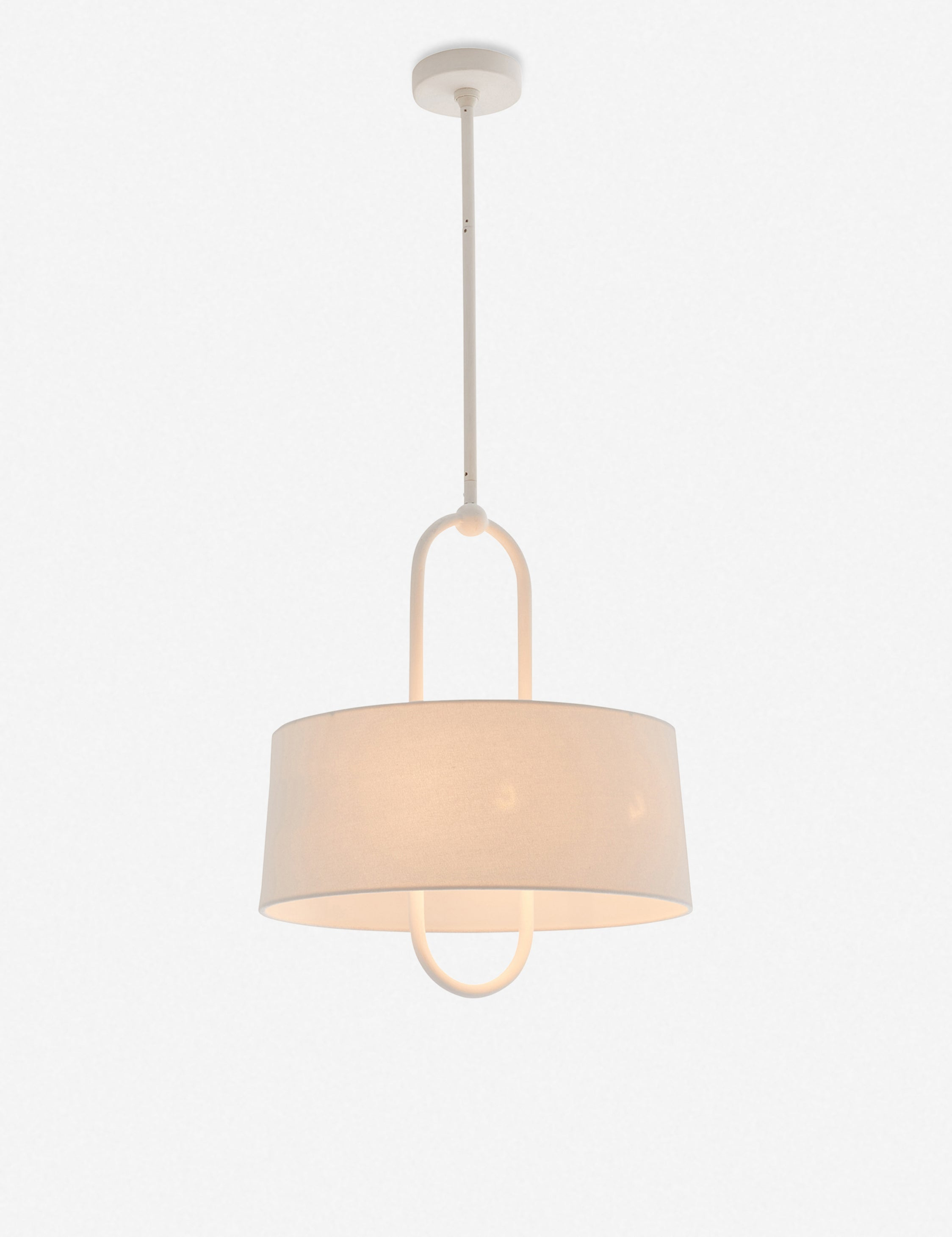 Melody Pendant Light by Arteriors - White / 18" Dia