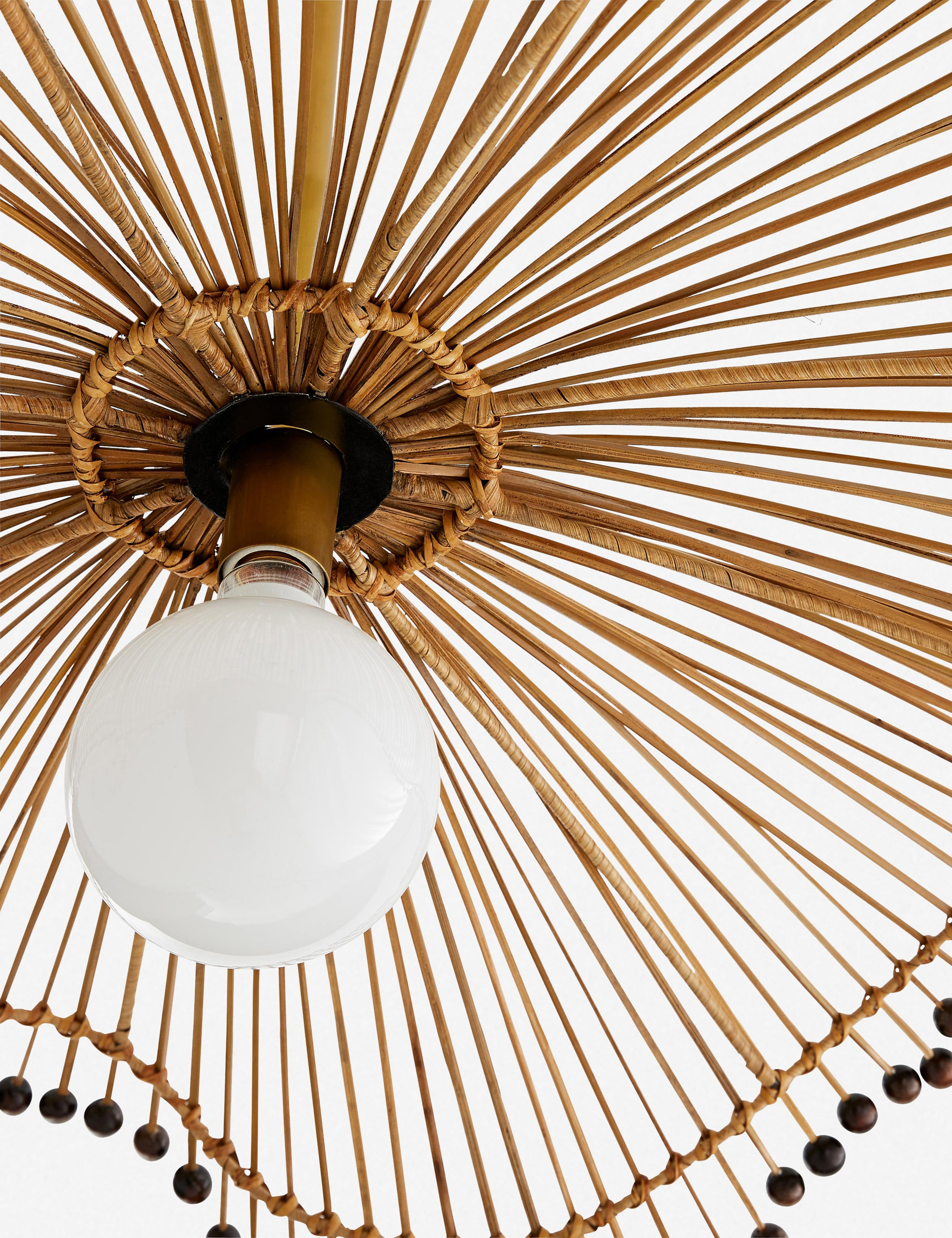Waverly Pendant Light by Arteriors - Natural / 35" Dia