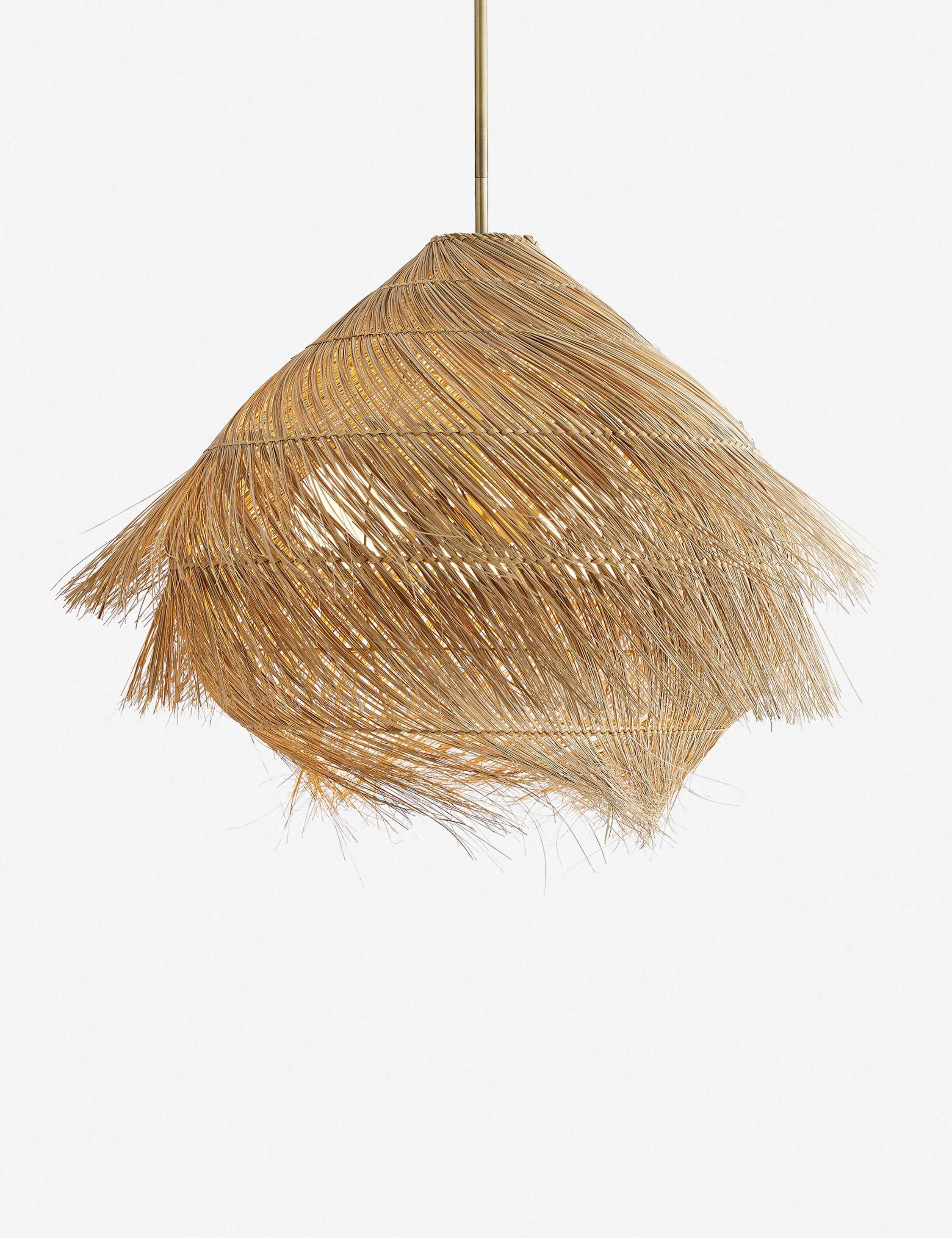 Ashburn Pendant Light by Arteriors - Natural / 33" Dia