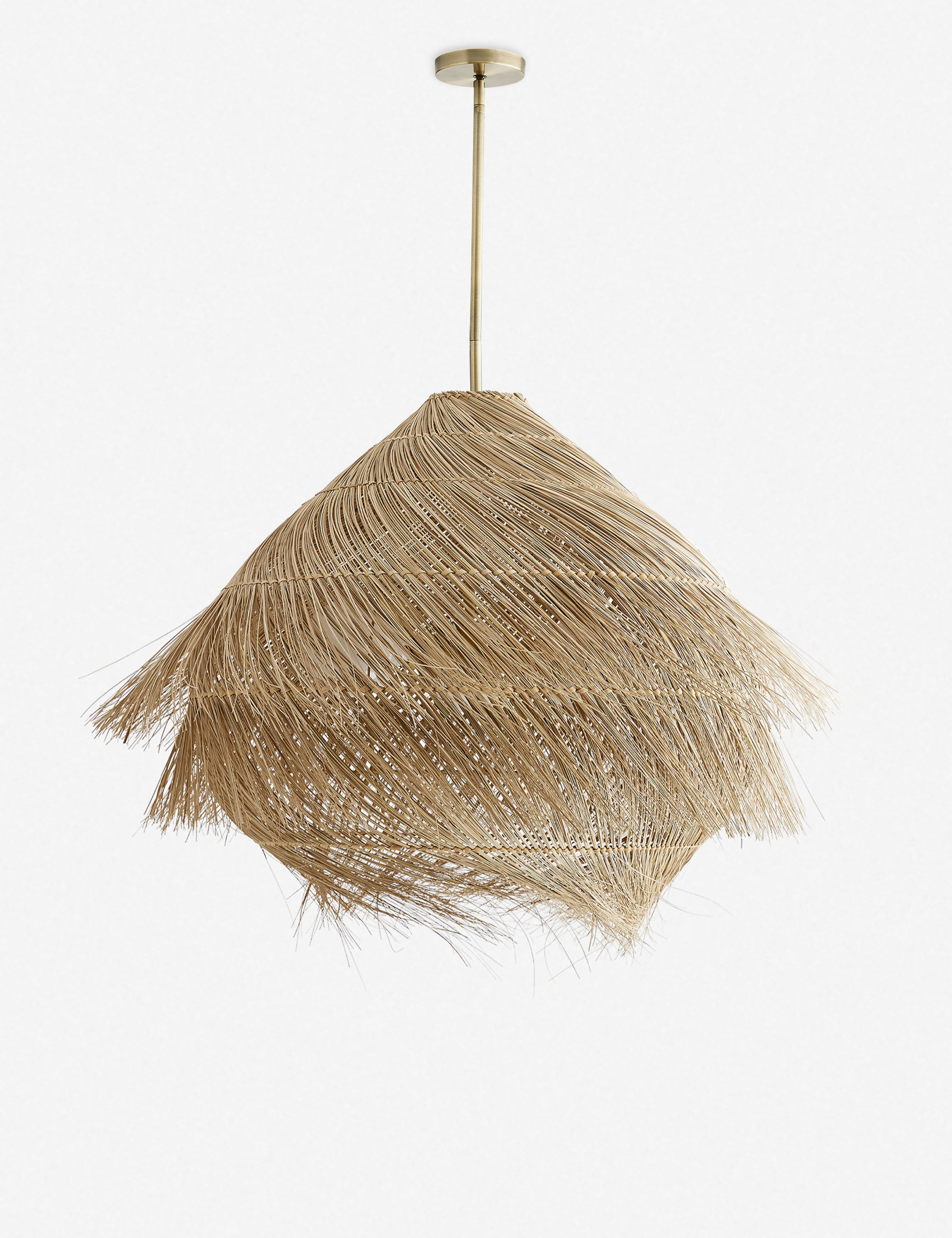 Ashburn Pendant Light by Arteriors - Natural / 33" Dia