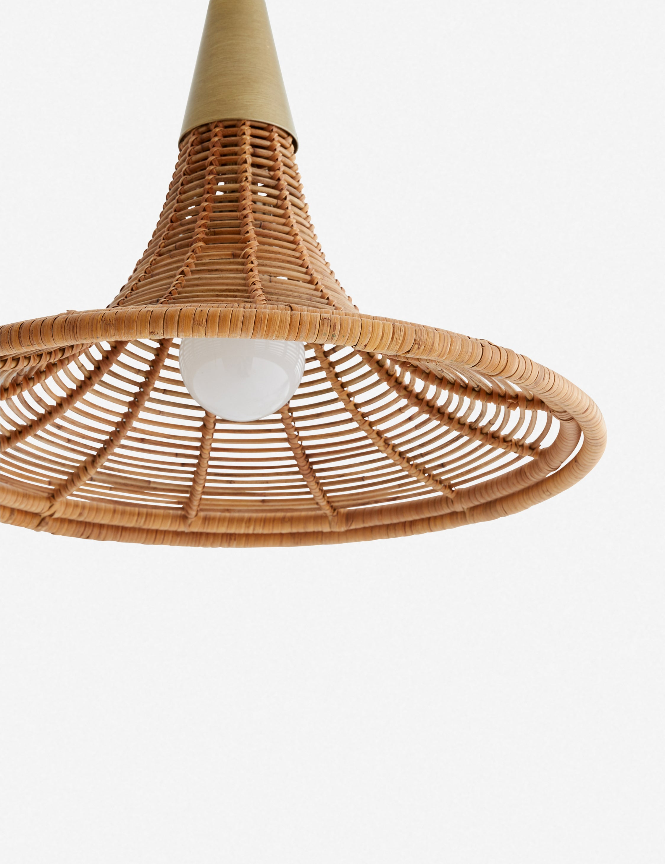 Nicola Pendant Light by Arteriors - Natural / 13.5" Dia