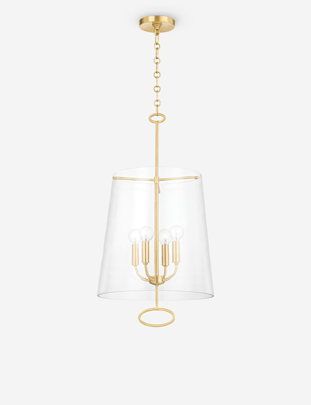 Howe Pendant Light - Antique Brass / Large
