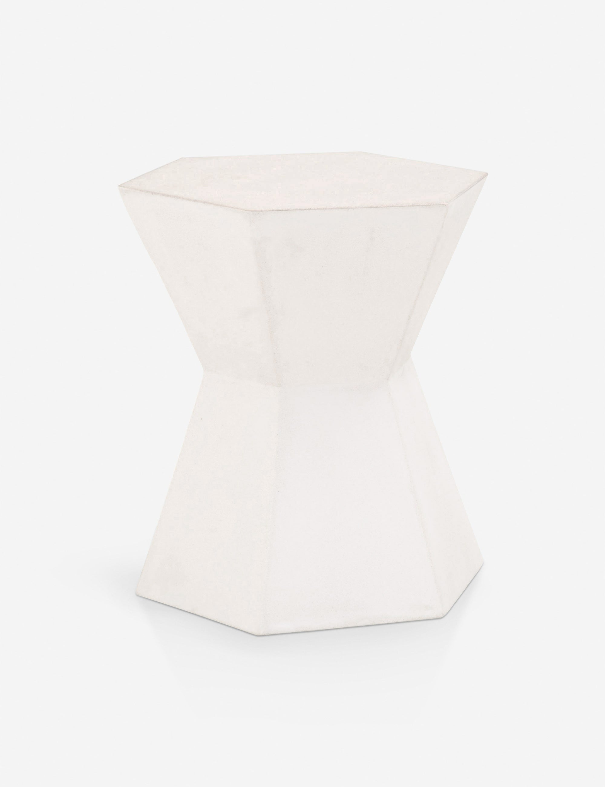 Kai Indoor/Outdoor Side Table - Ivory