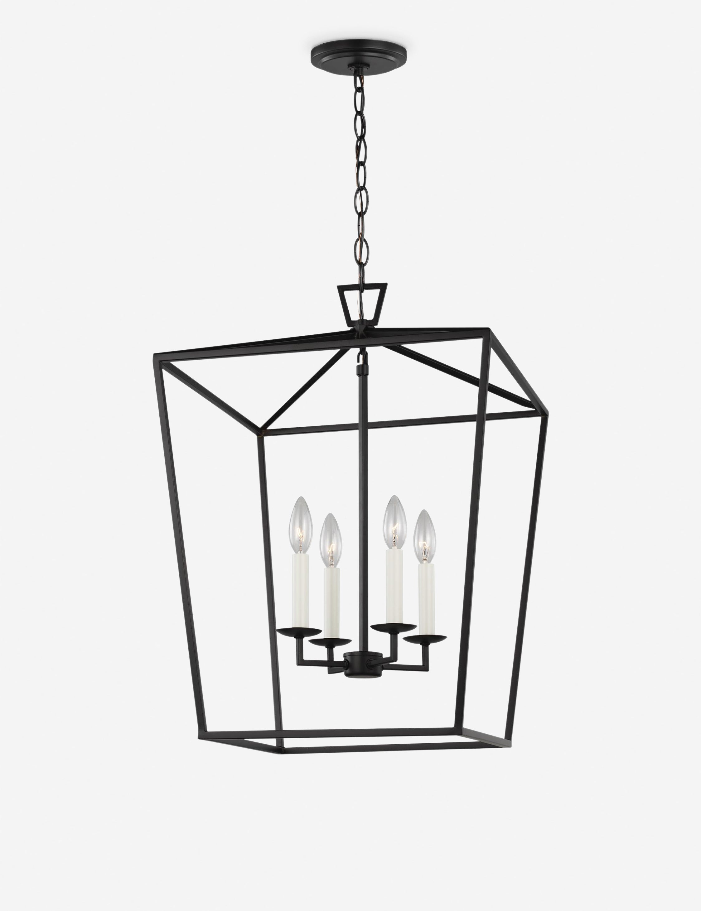 Gala Pendant Light - Black / 17"W
