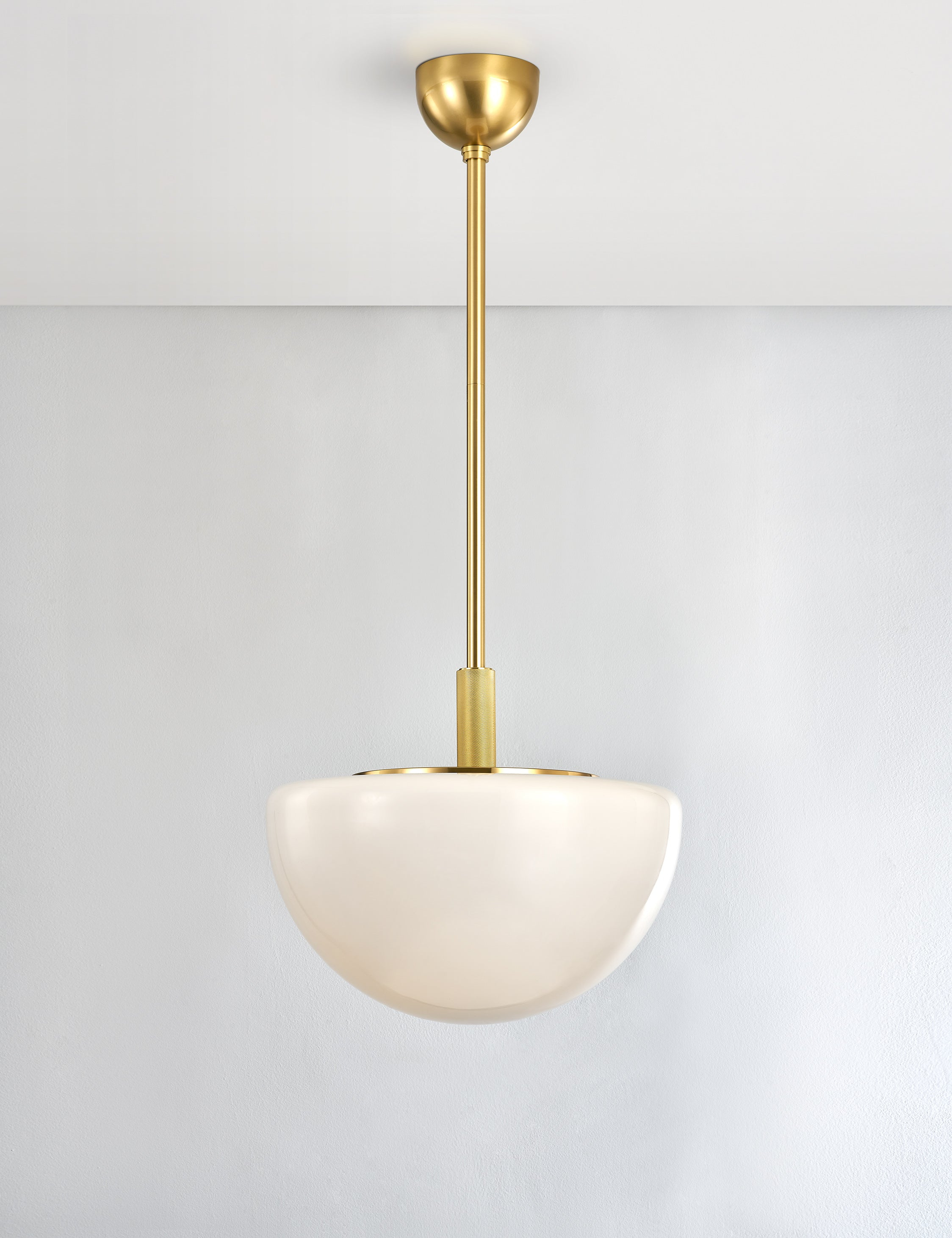 Hammond Pendant Light - Aged Brass / 19" Dia