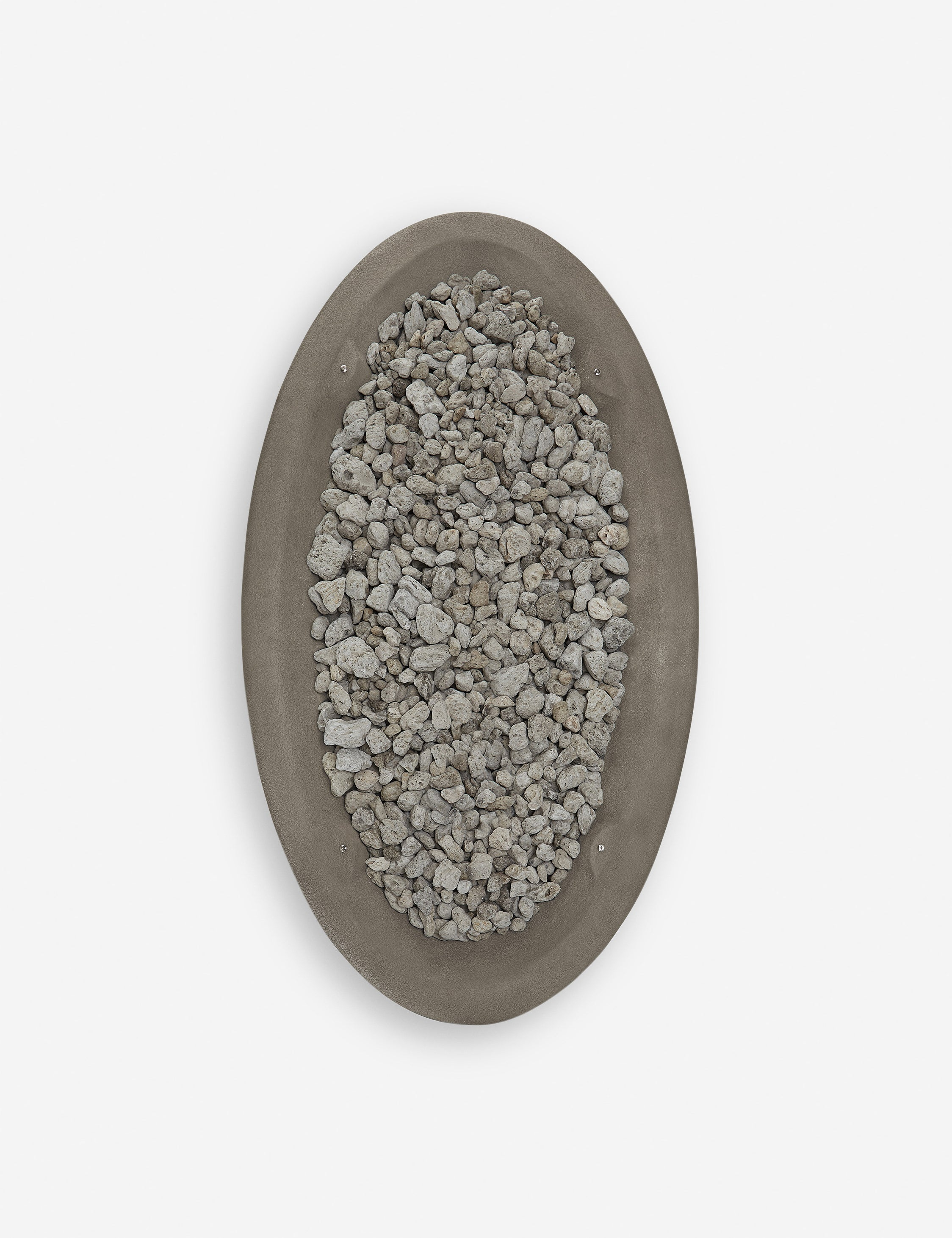 Fernanda Fire Bowl - Gray / Large Oval