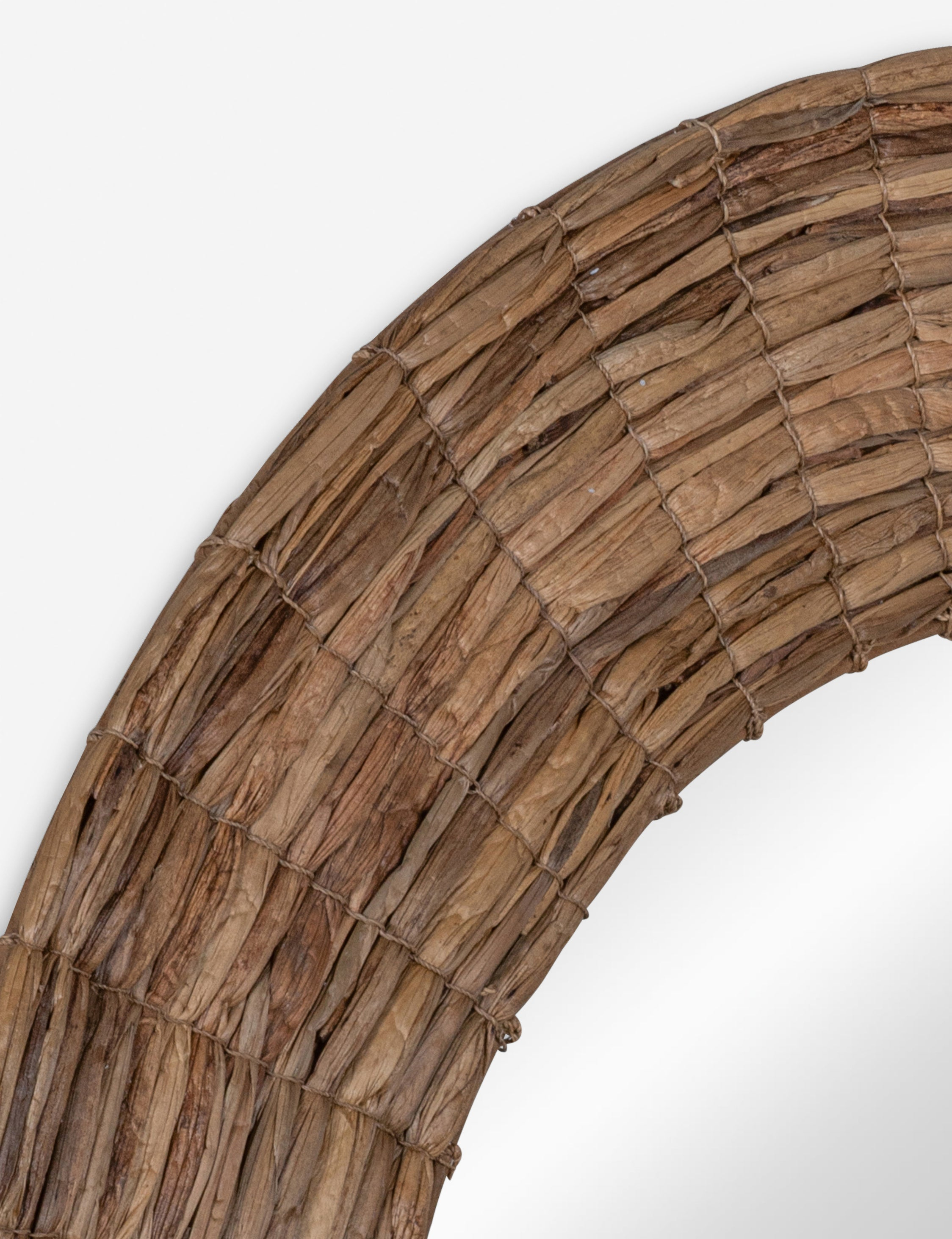 Shyla Round Mirror - Natural