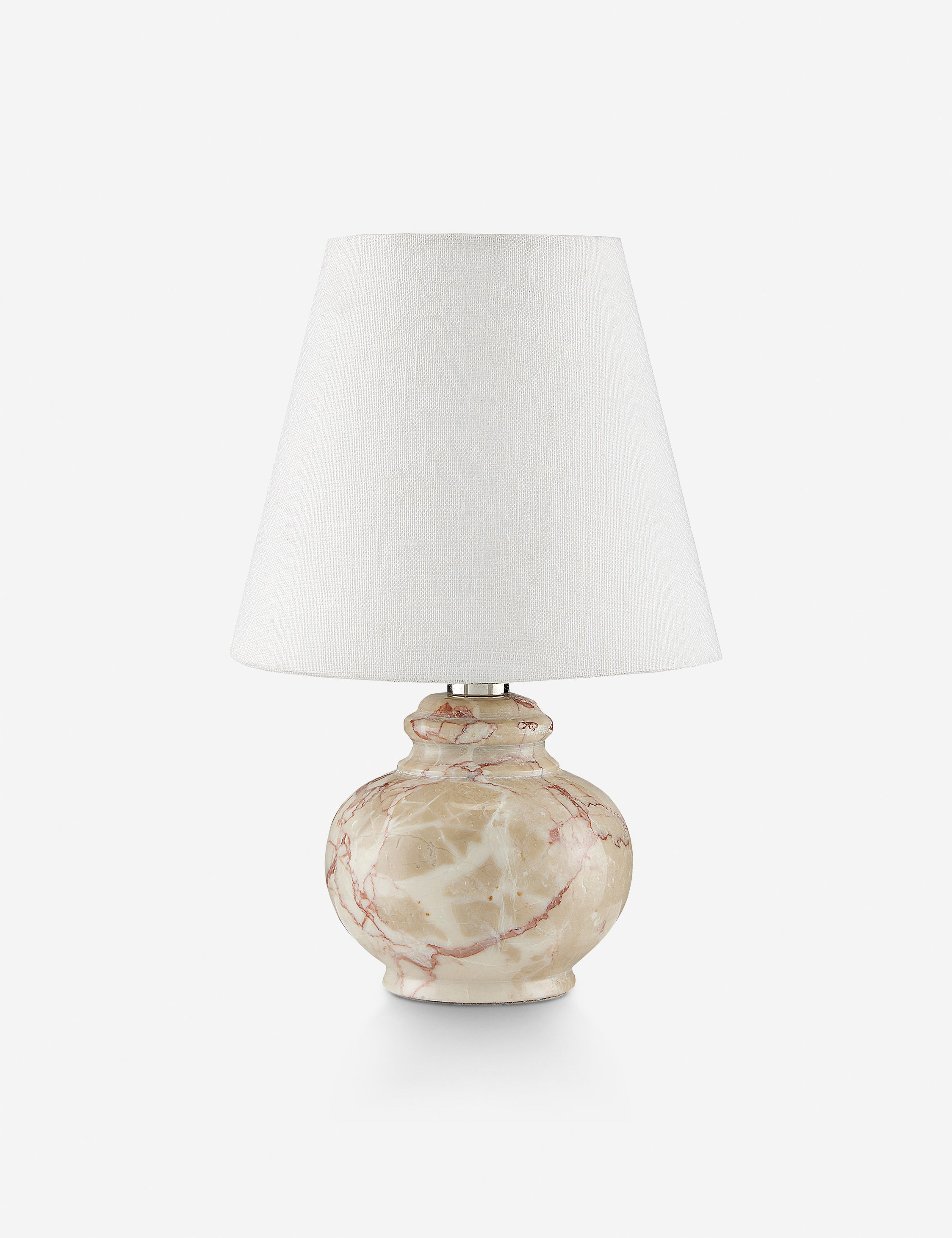 Benicio Mini Table Lamp - Tan