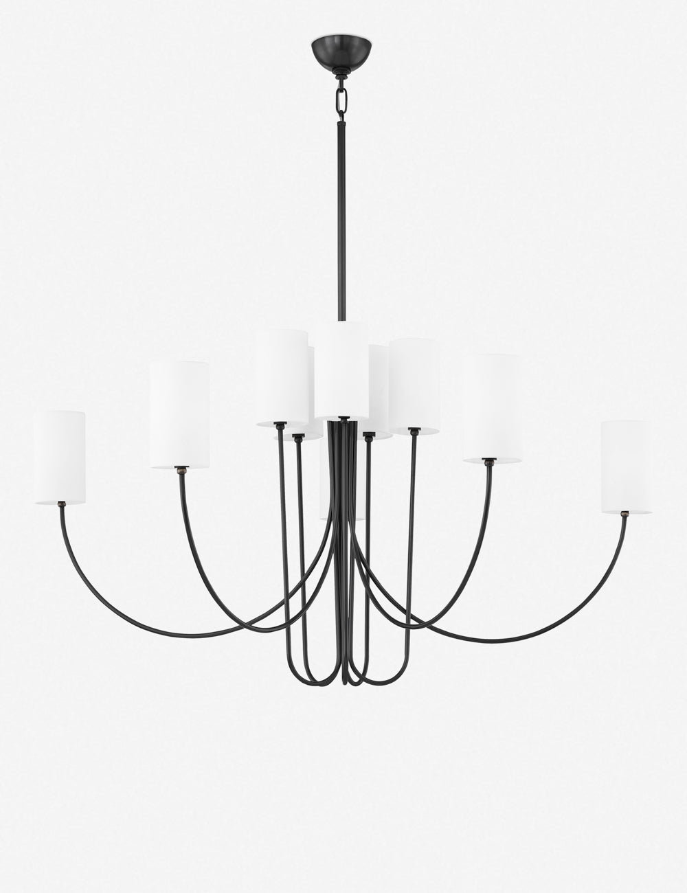Midford Chandelier - Antique Bronze / 48.25"W