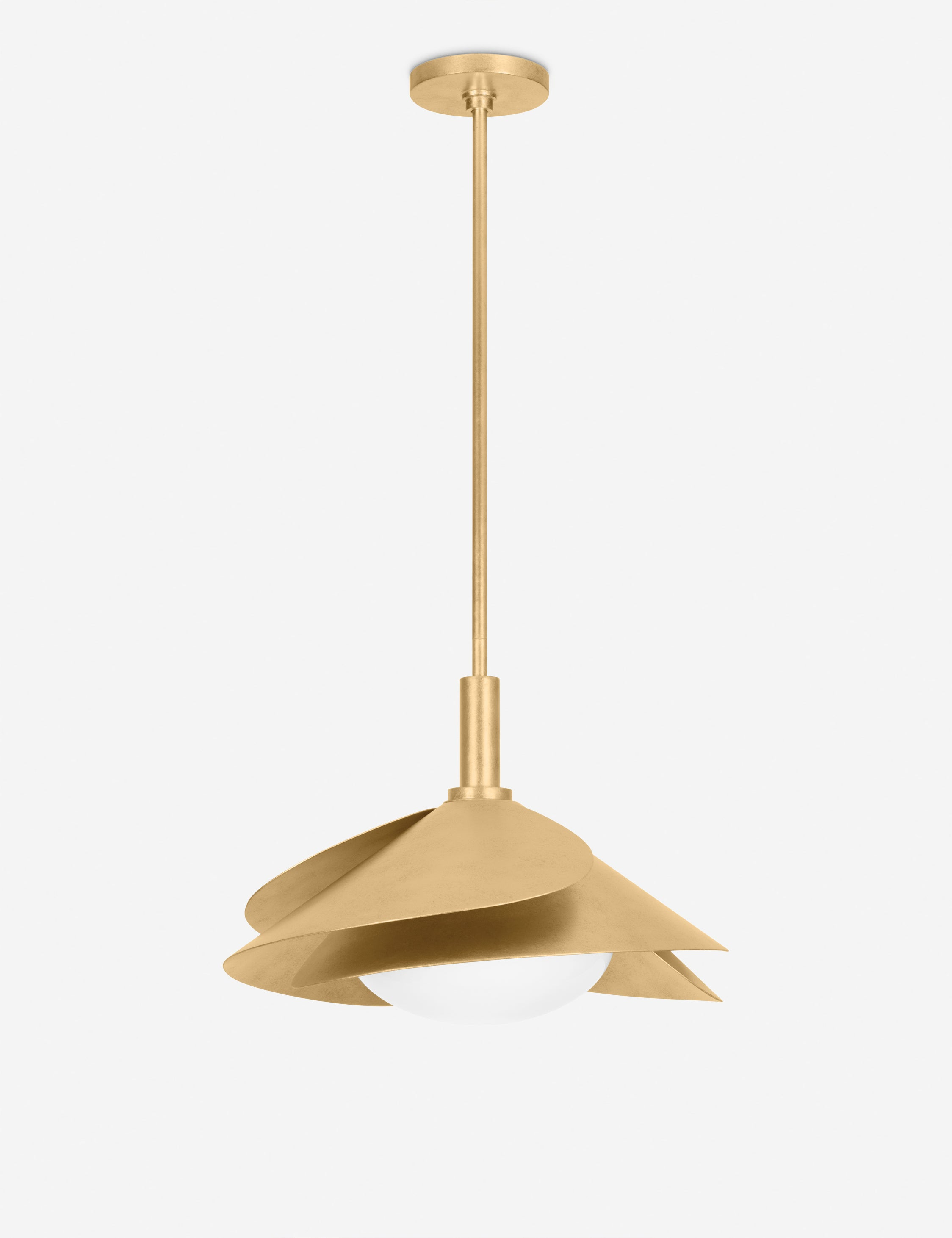 Eudora Pendant Light - Brass / 15" Dia