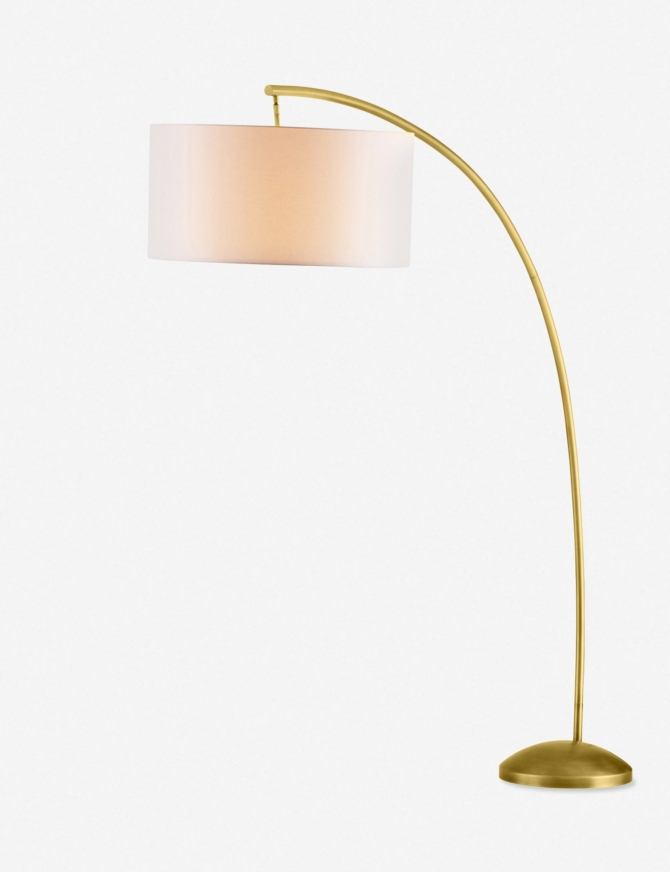 Naples Floor Lamp by Arteriors - Antique Brass