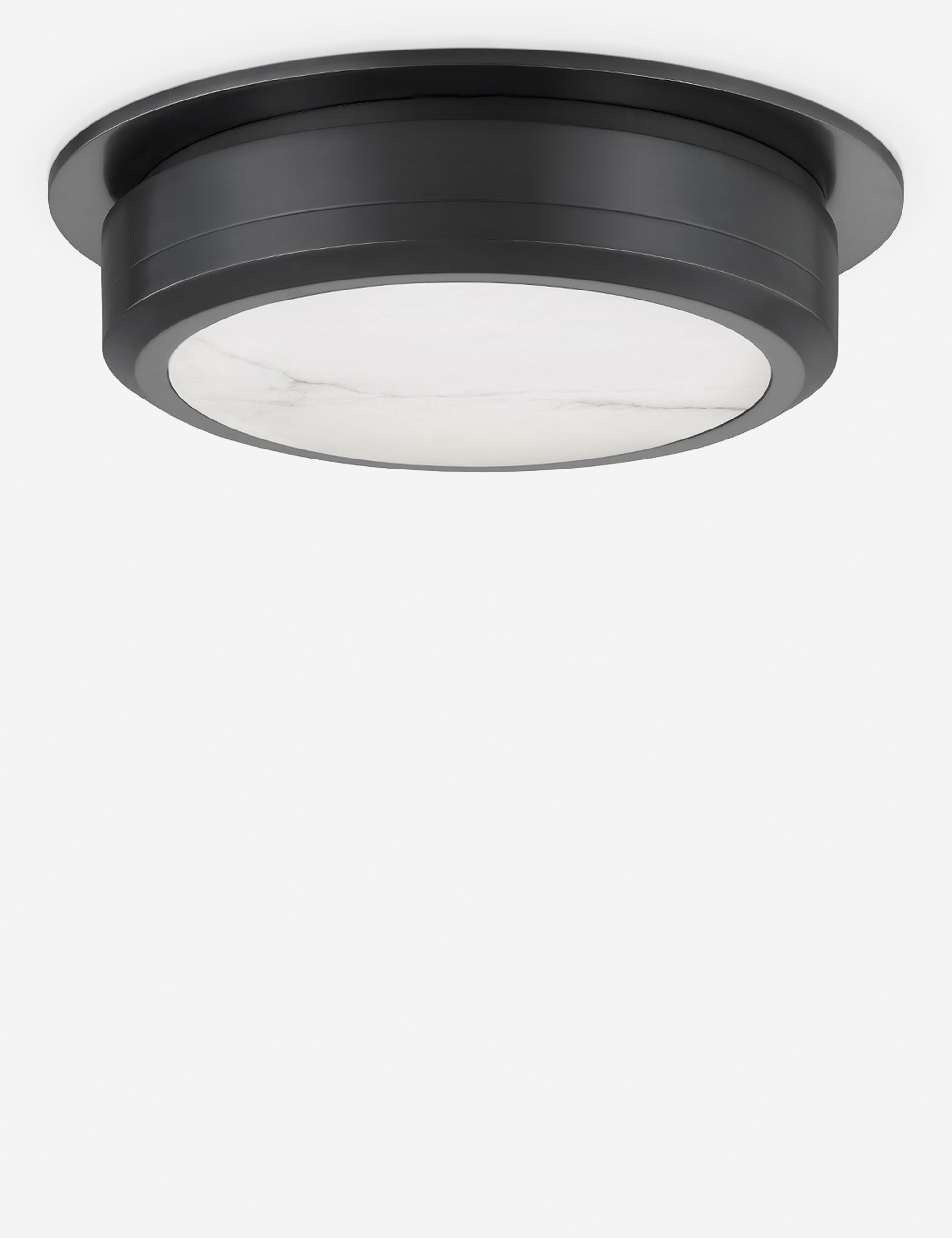 Jin Flush Mount Light - Antique Bronze / Medium