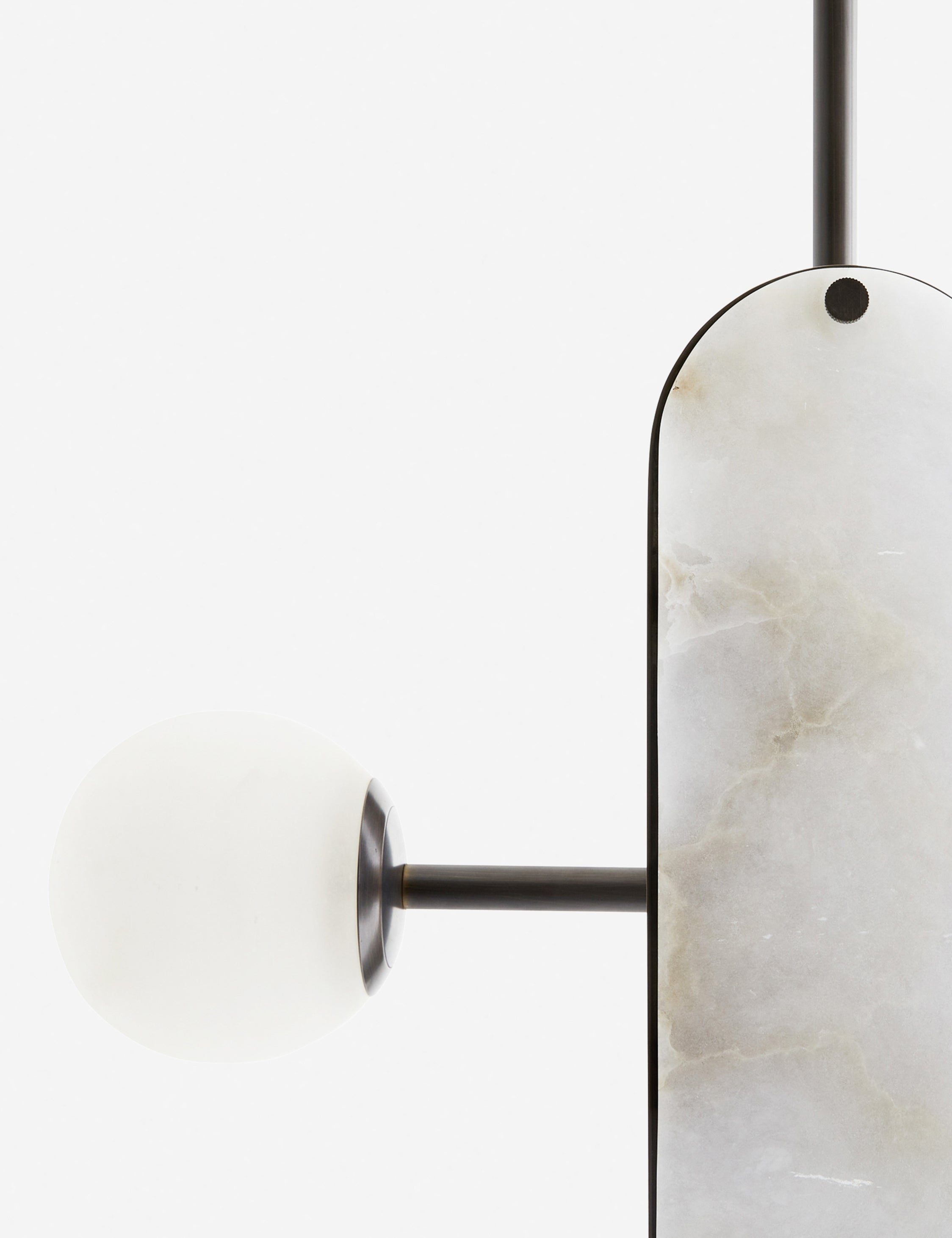 Maradona Pendant Light by Arteriors - Bronze / 38" W
