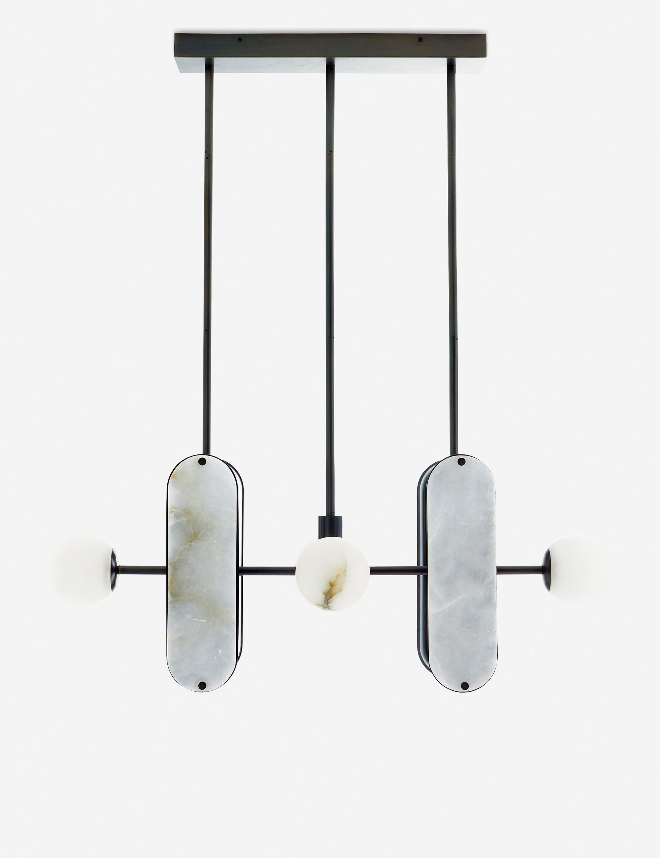 Maradona Pendant Light by Arteriors - Bronze / 38" W
