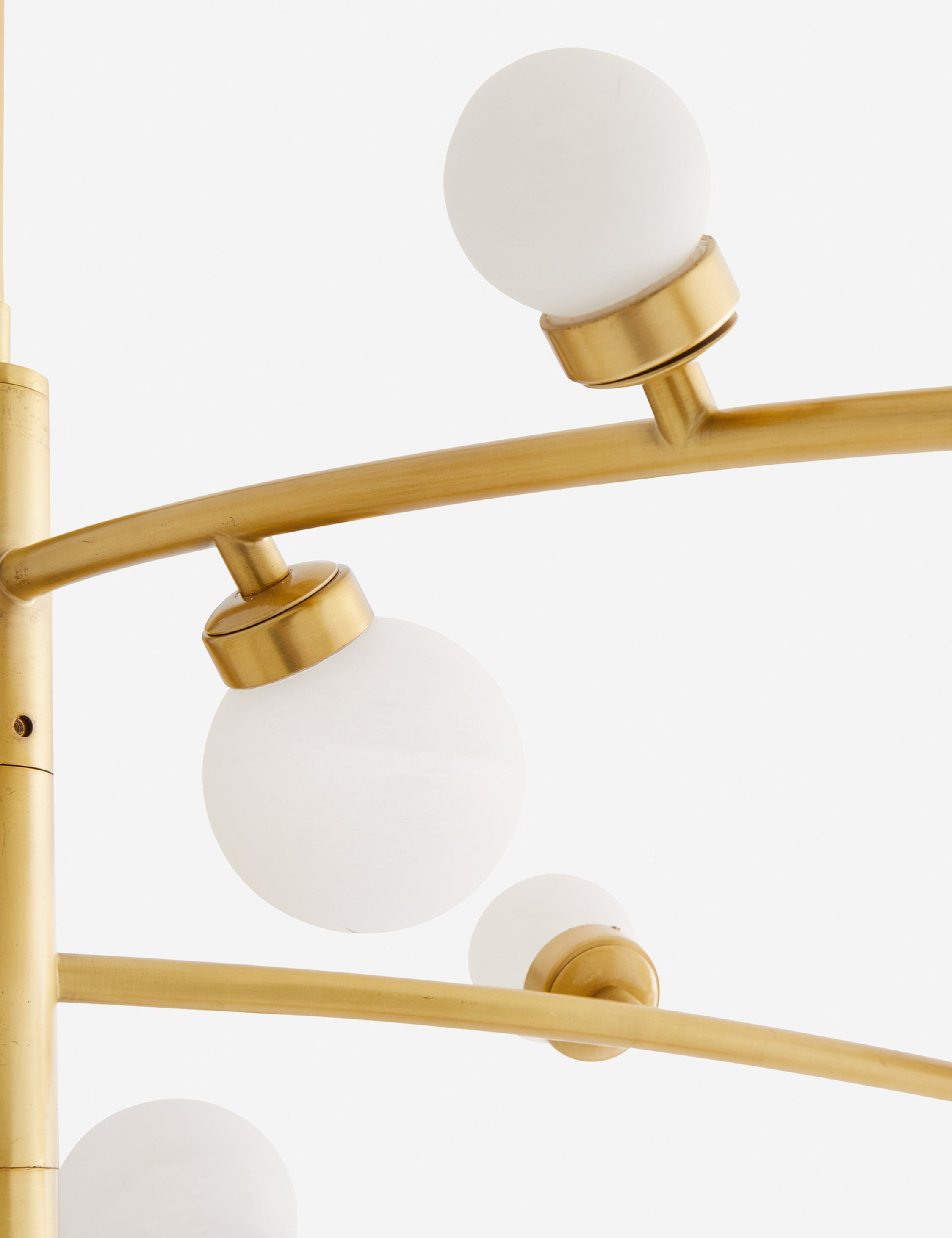Maser Chandelier by Arteriors - Antique Brass / 45" Dia