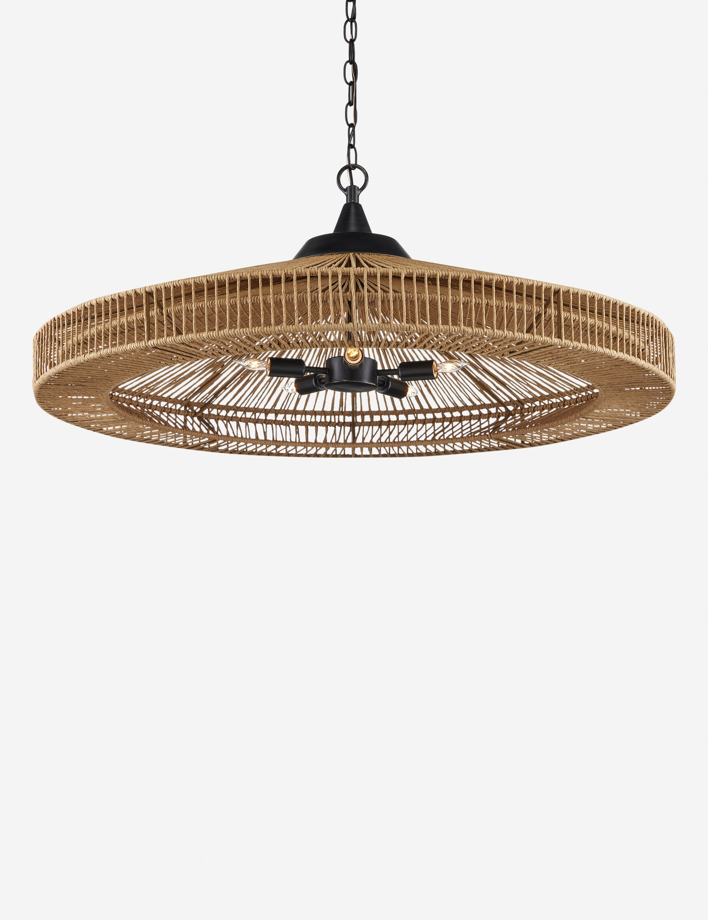Oleander Chandelier - Natural / 36" Dia