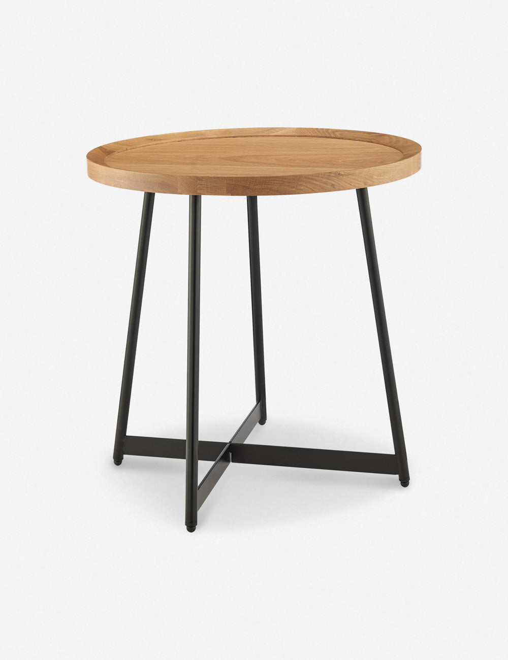 Gweneth Round Side Table - Natural