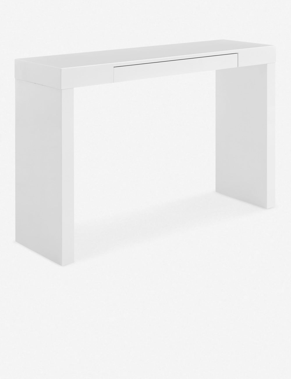Daisi Narrow Desk - White