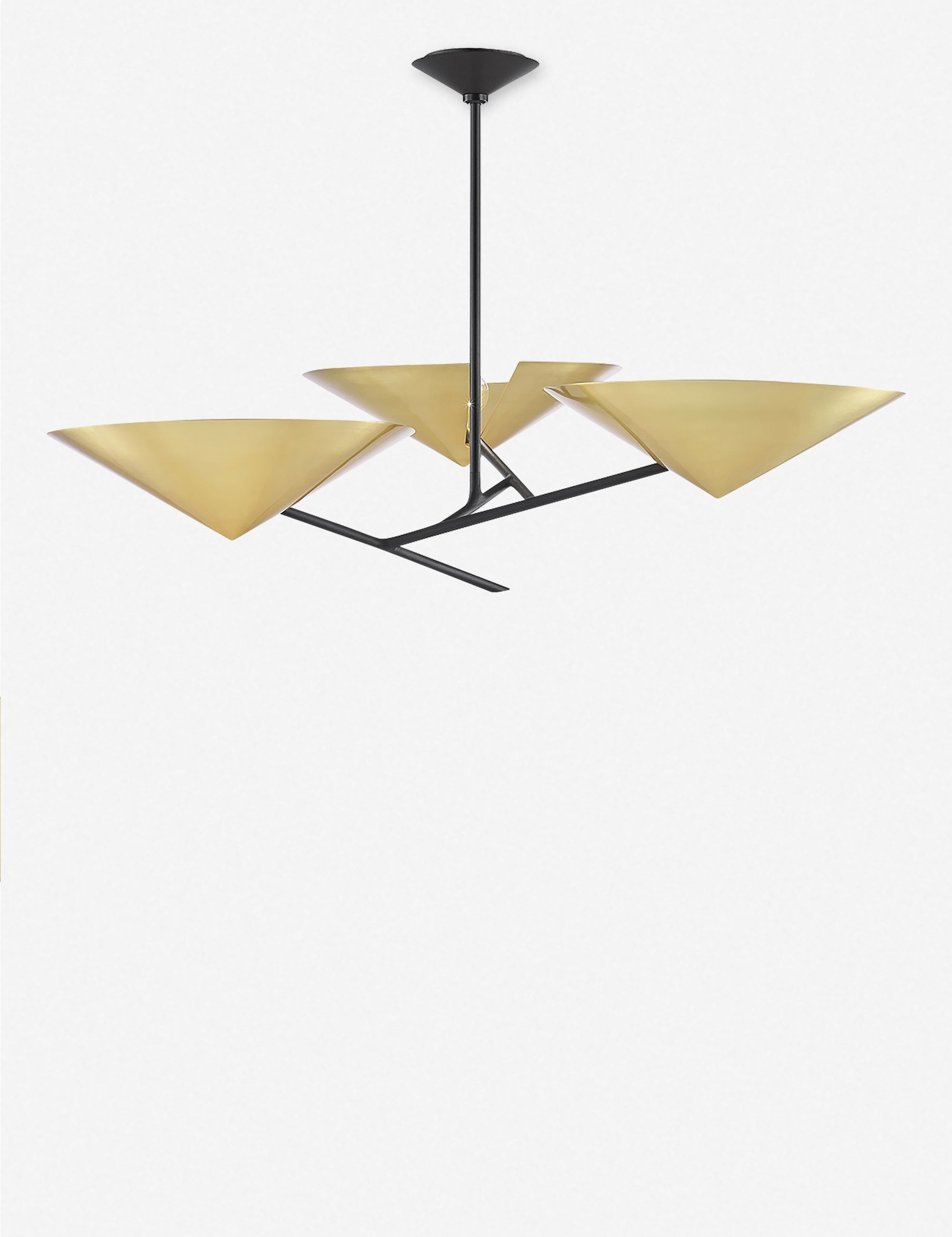 Nari Chandelier - Aged Brass / 3 Light