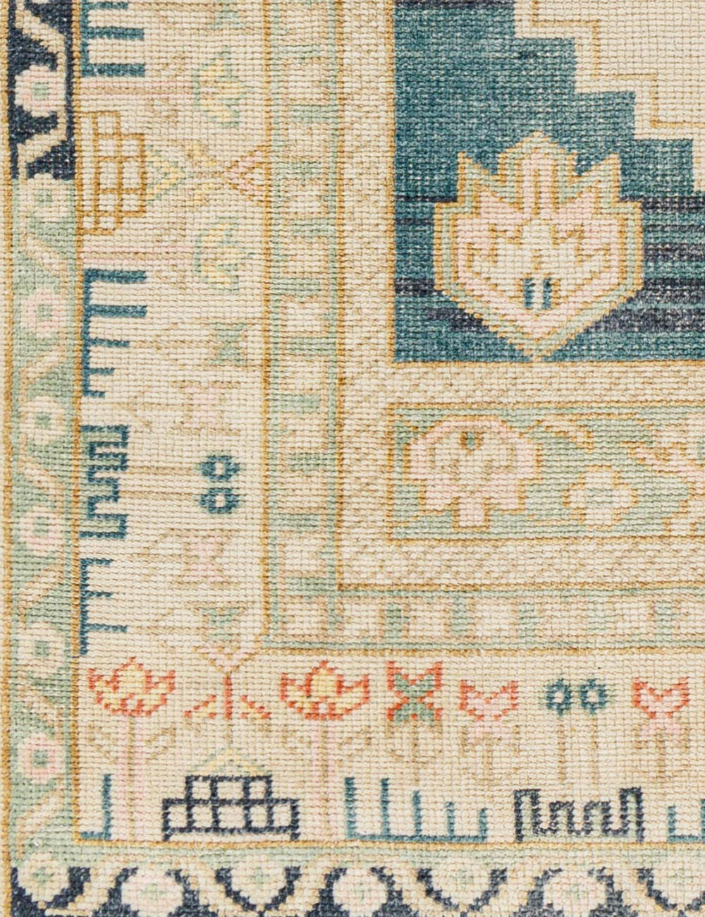 Alora Hand-Knotted Wool-Blend Rug - 9' x 12'