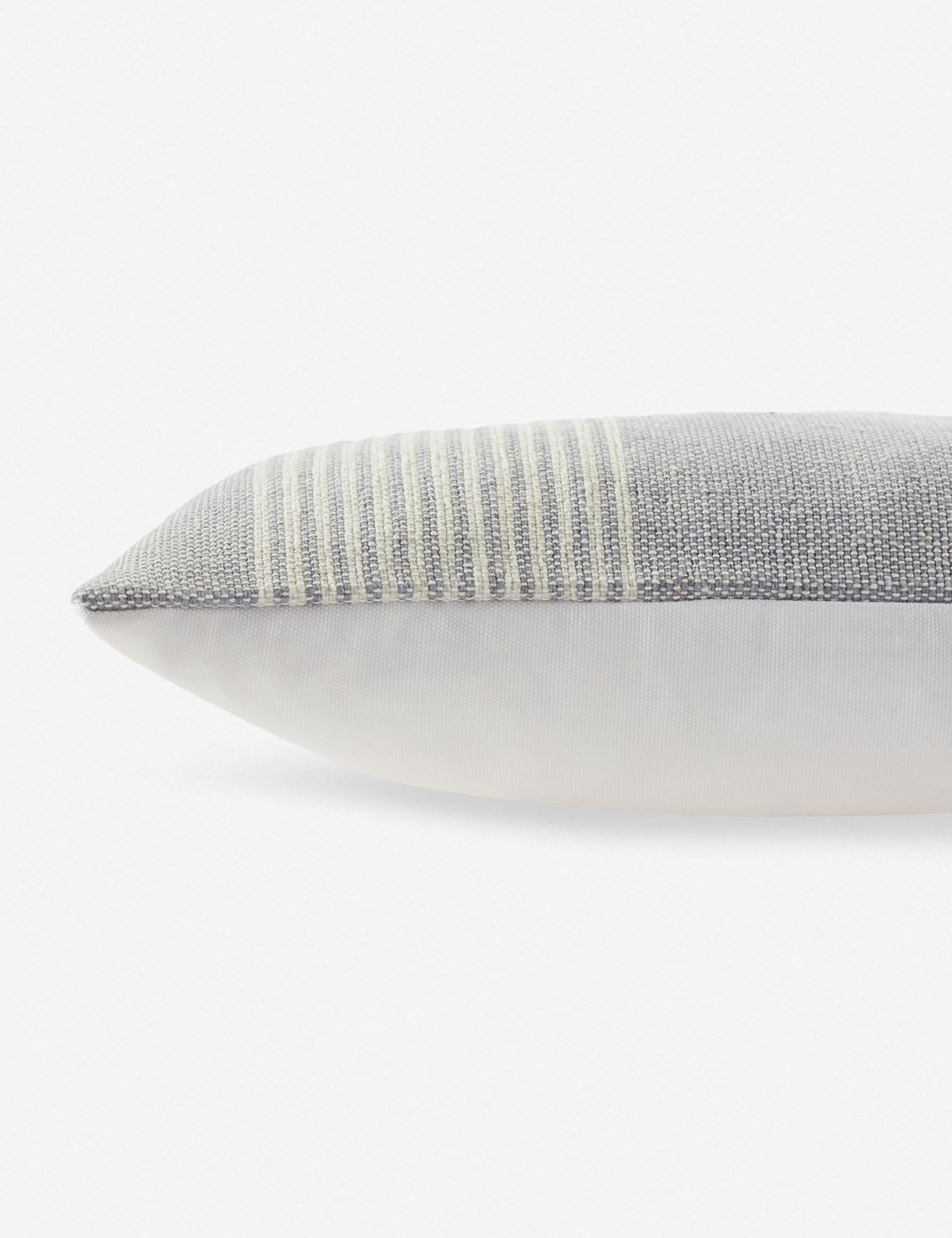 Kristian Indoor / Outdoor Pillow - Gray / 13" x 21"