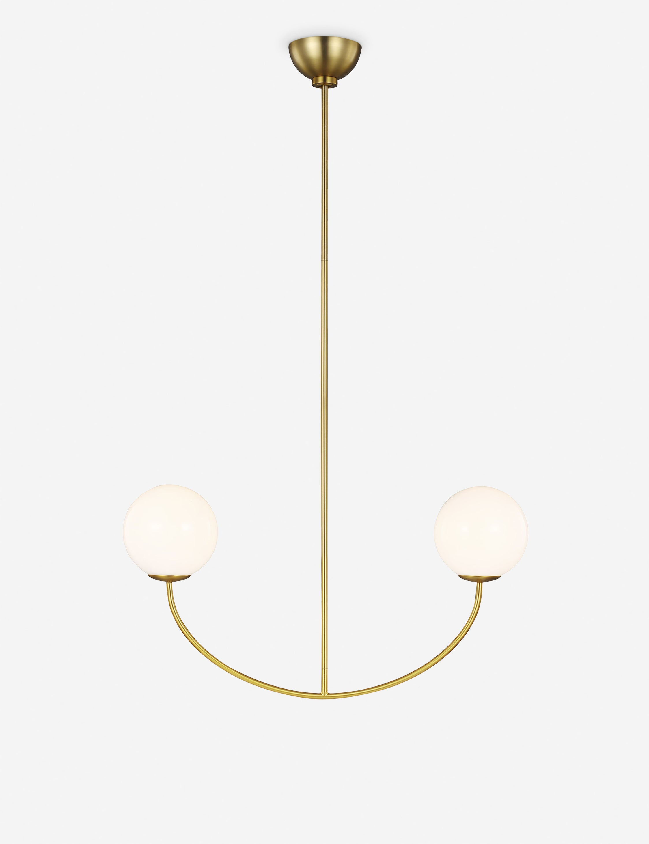 Galassia Linear Chandelier by AERIN - Burnished Brass / 30" W