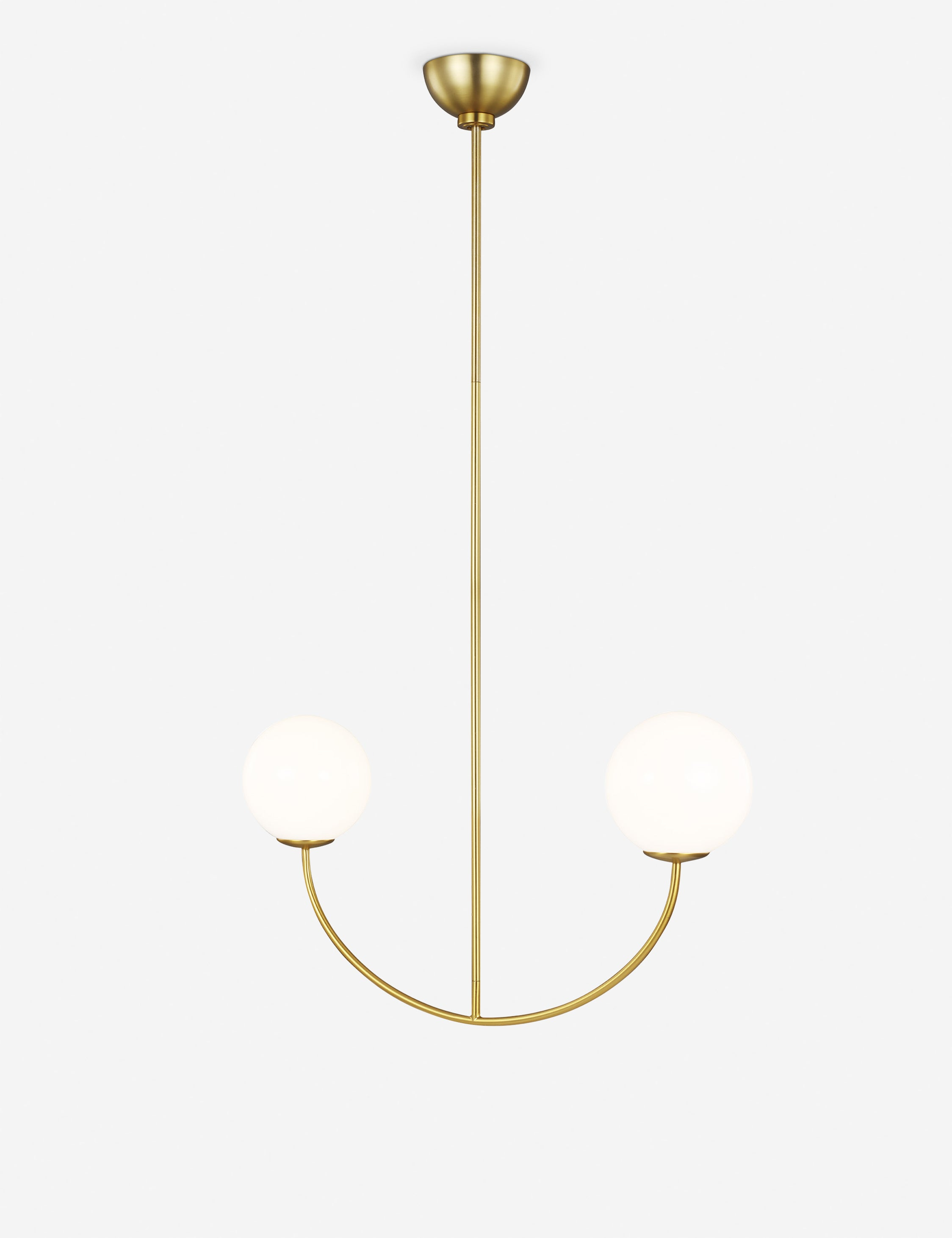 Galassia Linear Chandelier by AERIN - Burnished Brass / 30" W
