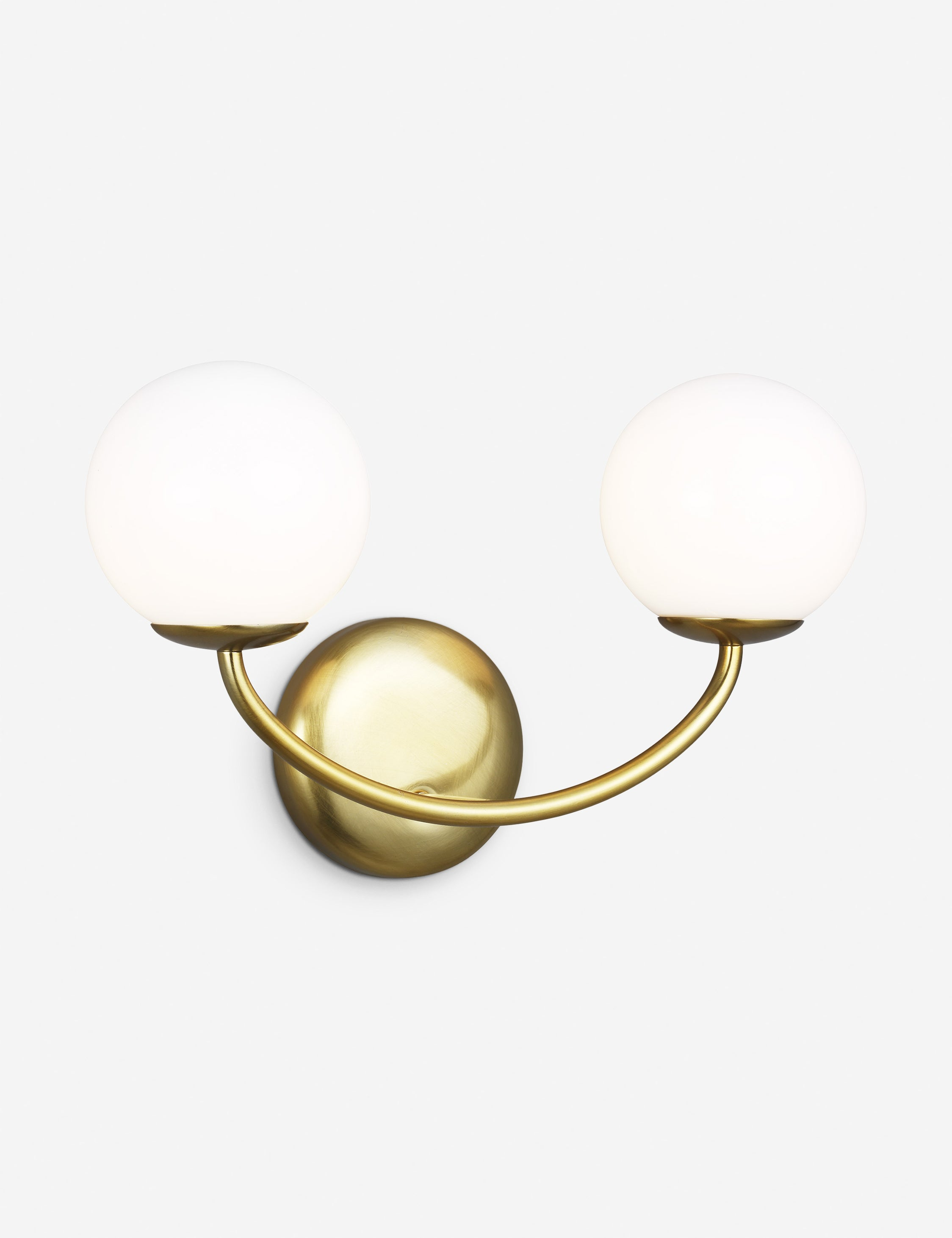 Galassia Vanity Light by AERIN - Burnished Brass / 2 Light