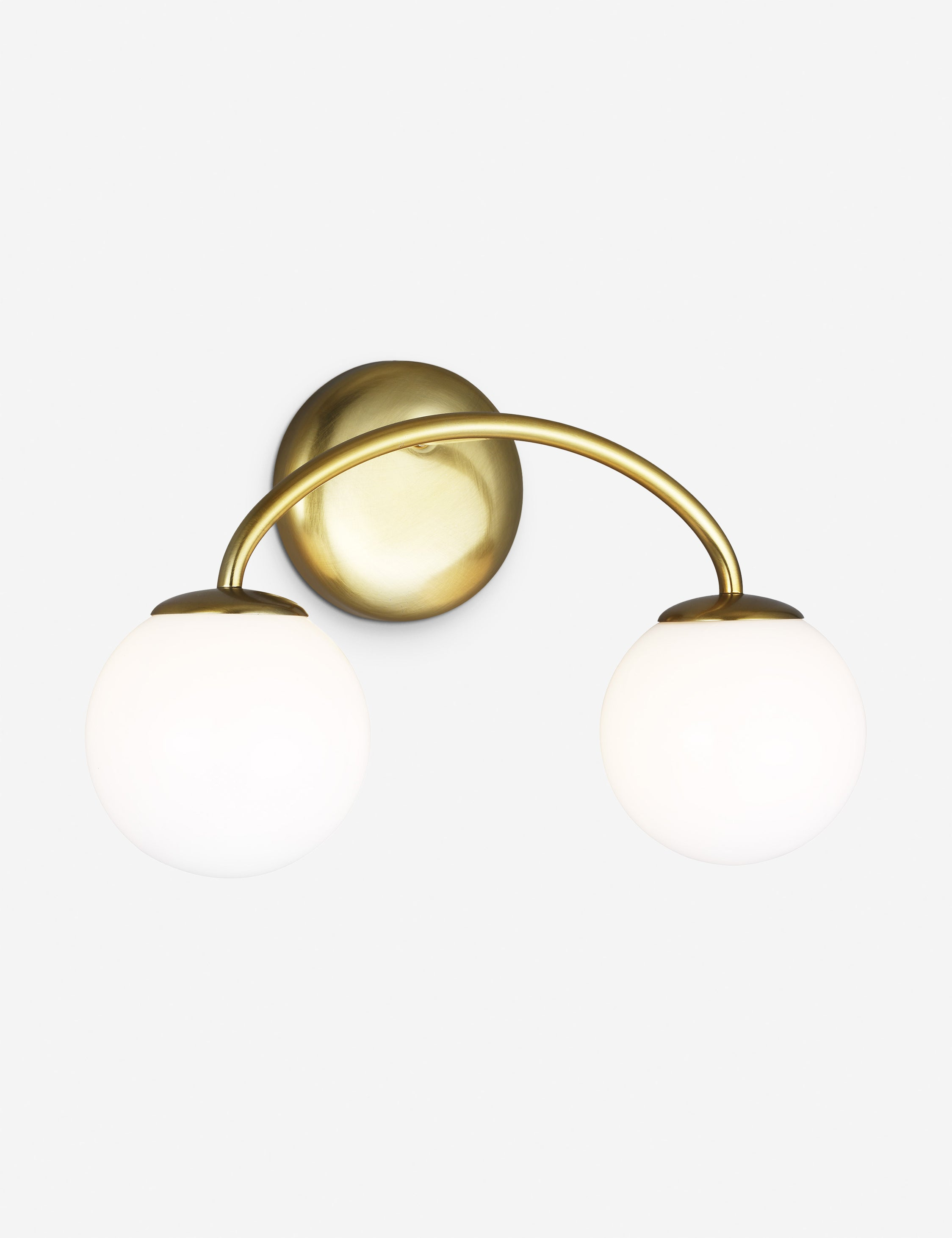 Galassia Vanity Light by AERIN - Burnished Brass / 2 Light