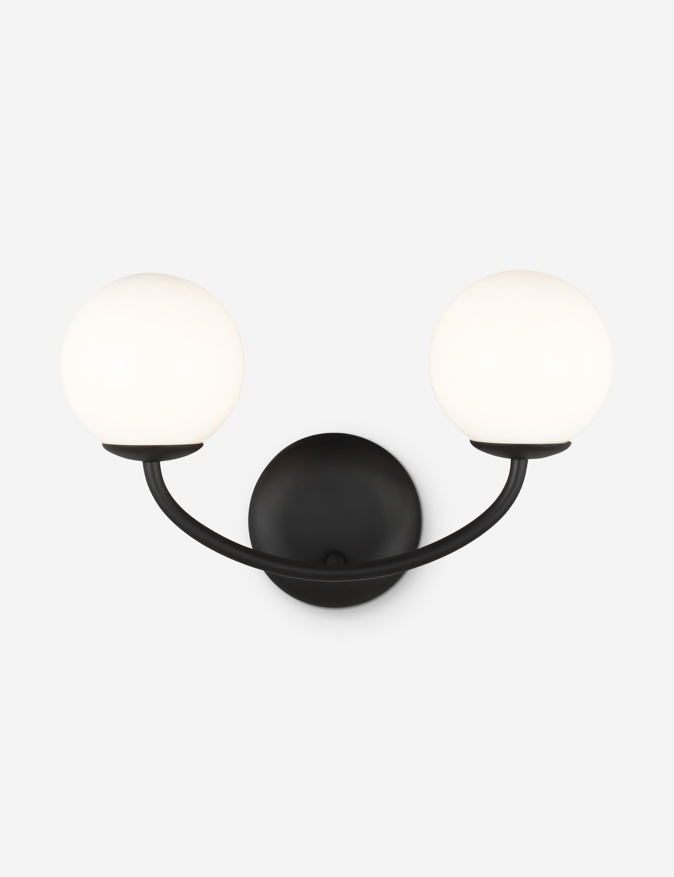Galassia Vanity Light by AERIN - Black / 2 Light