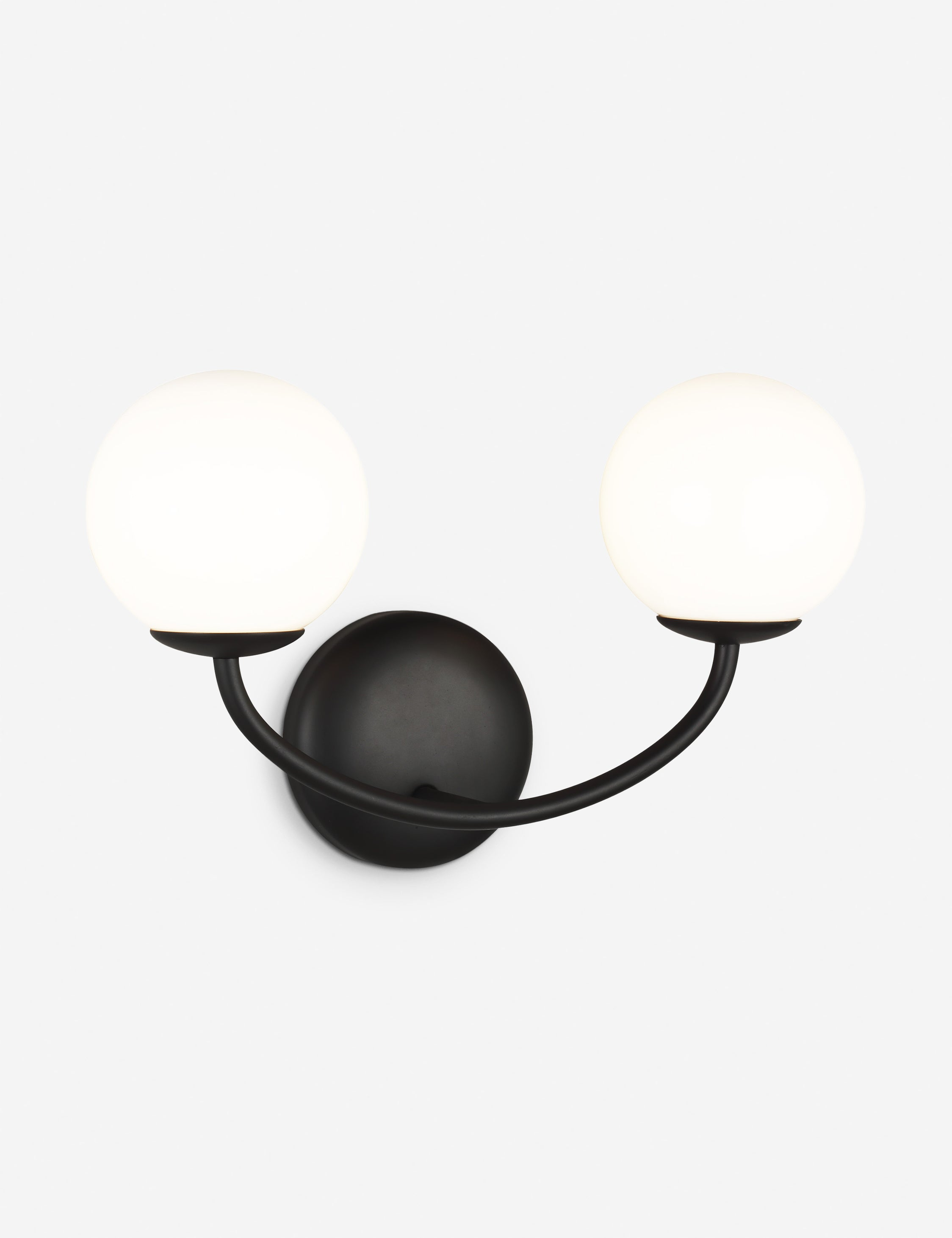 Galassia Vanity Light by AERIN - Black / 2 Light