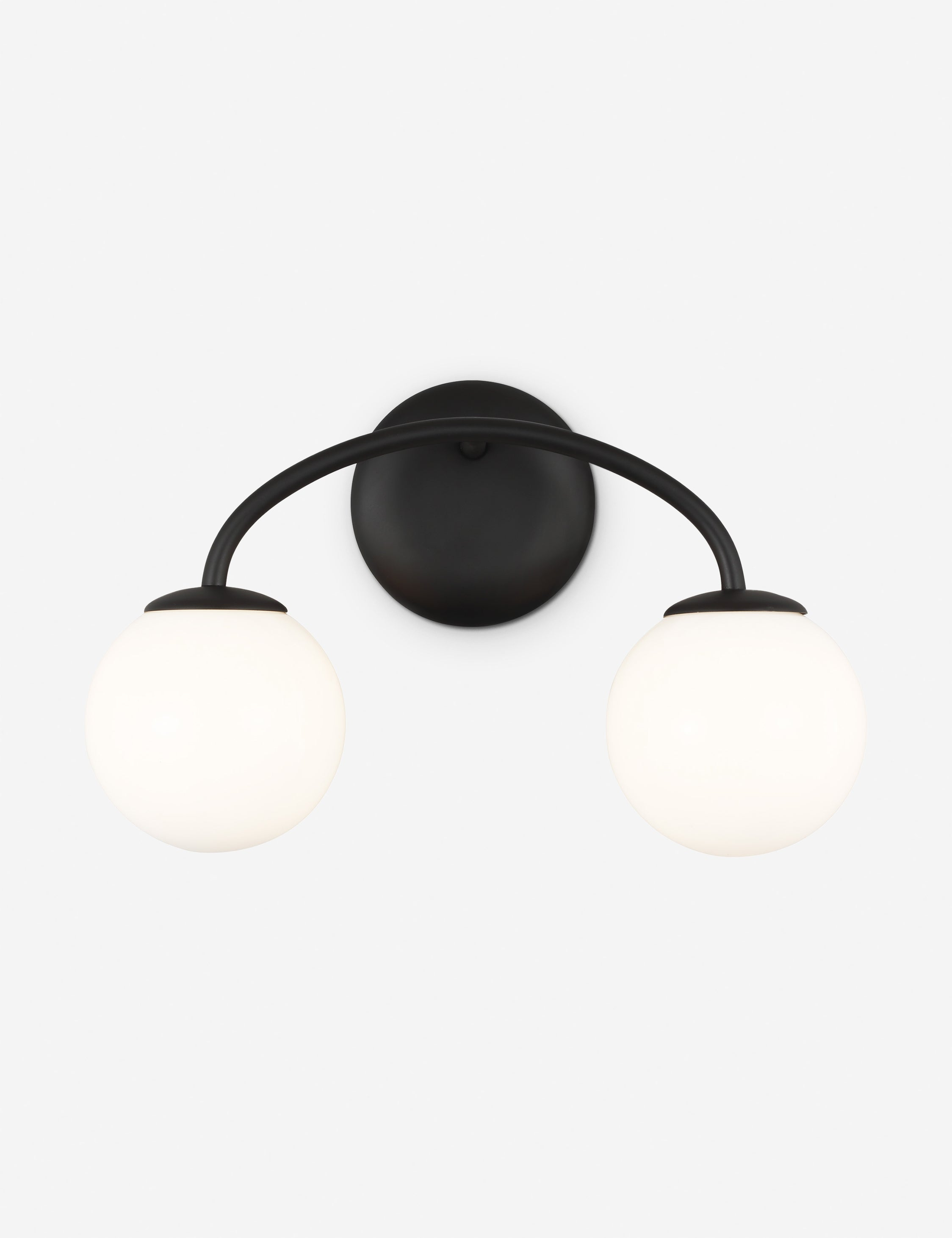 Galassia Vanity Light by AERIN - Black / 2 Light
