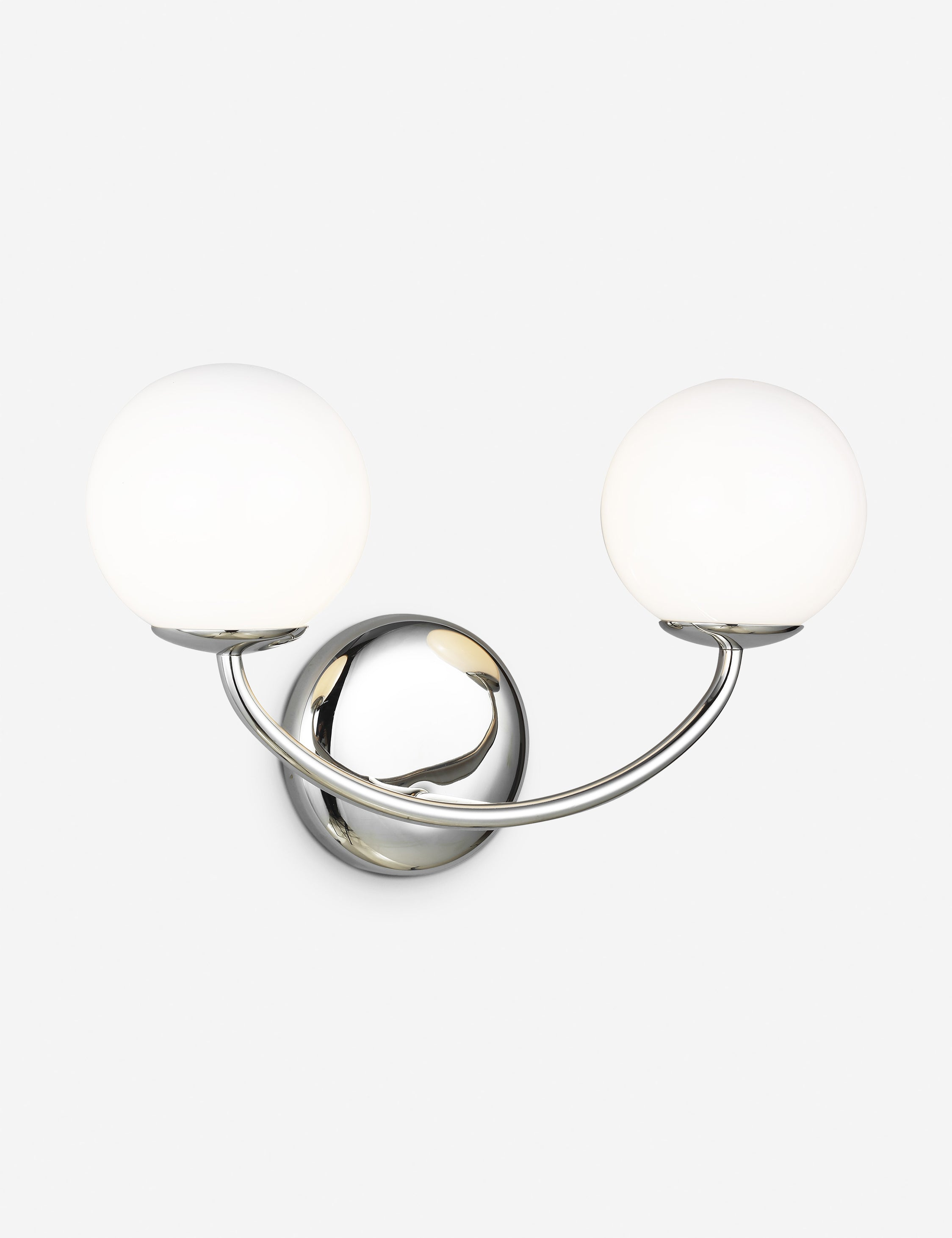 Galassia Vanity Light by AERIN - Polished Nickel / 2 Light