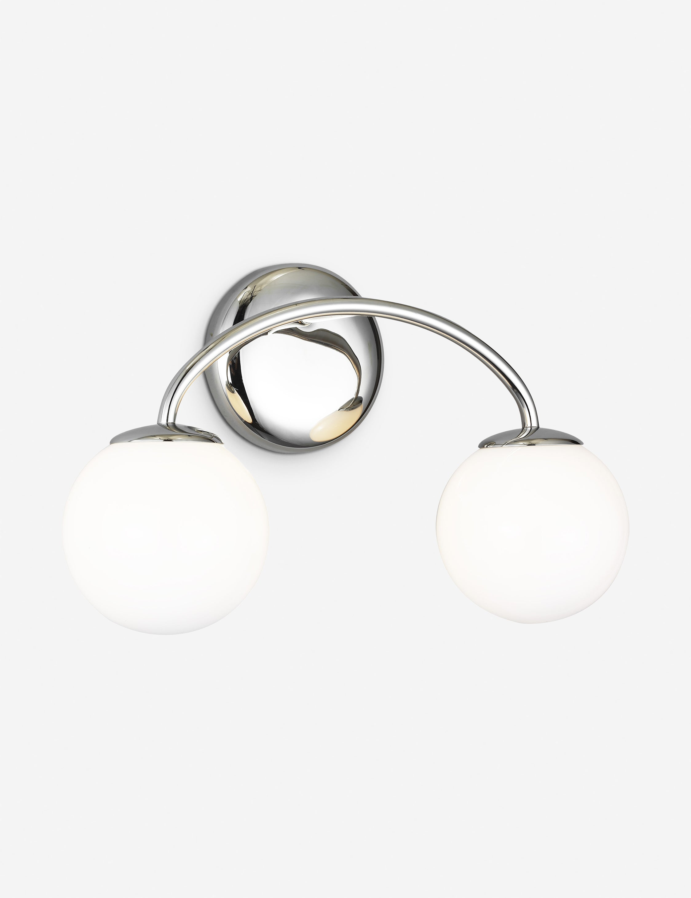Galassia Vanity Light by AERIN - Polished Nickel / 2 Light