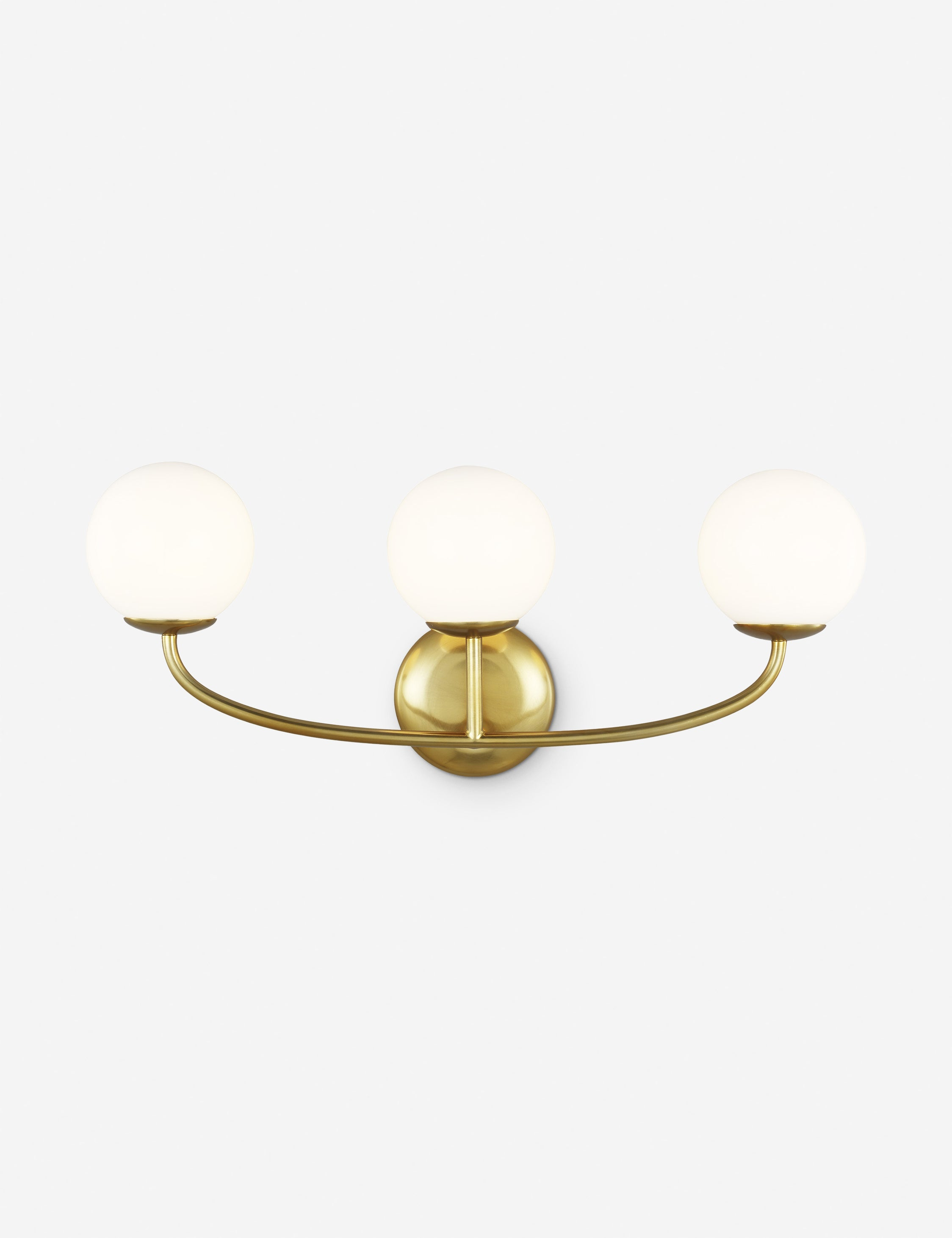 Galassia Vanity Light by AERIN - Burnished Brass / 3 Light