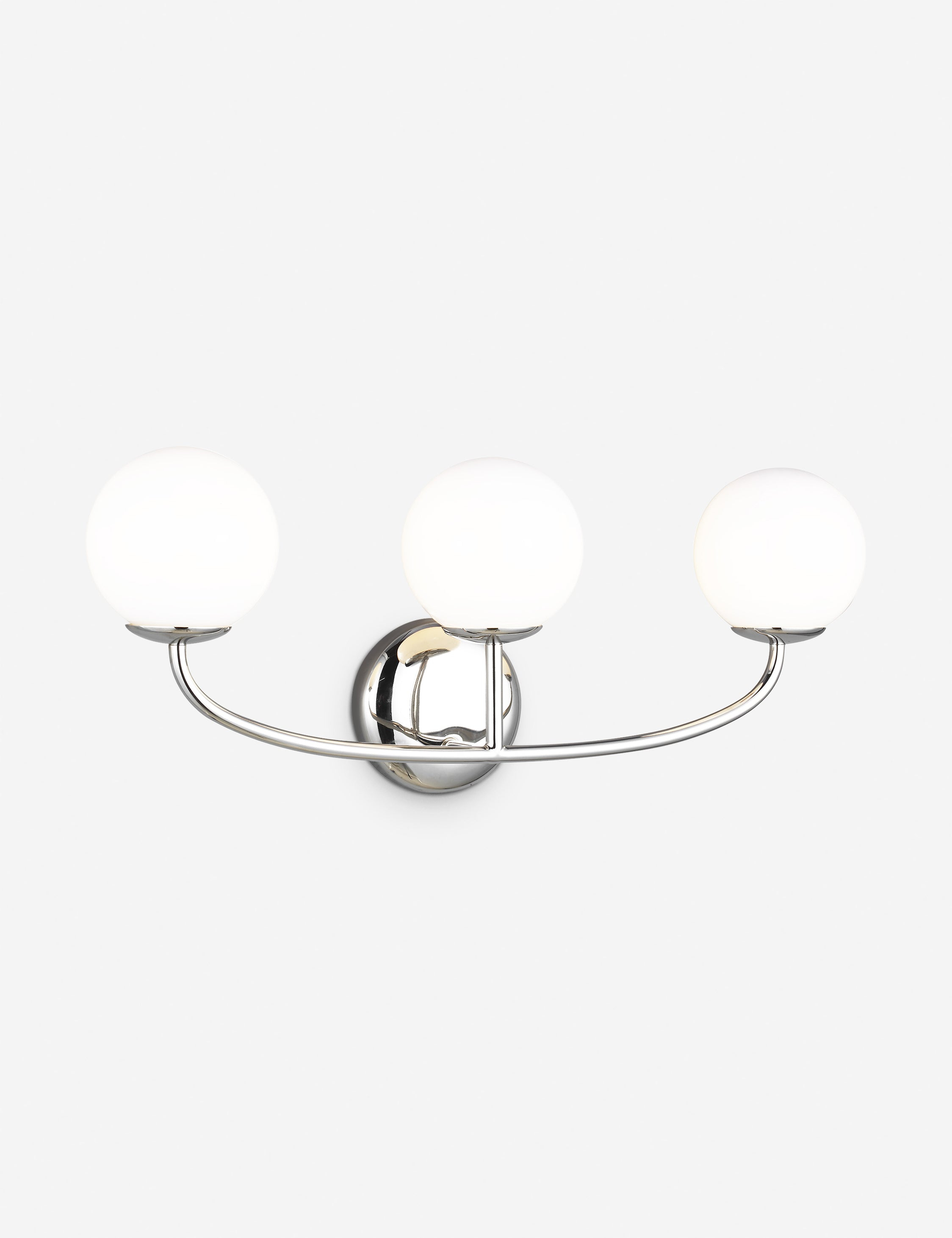 Galassia Vanity Light by AERIN - Polished Nickel / 3 Light